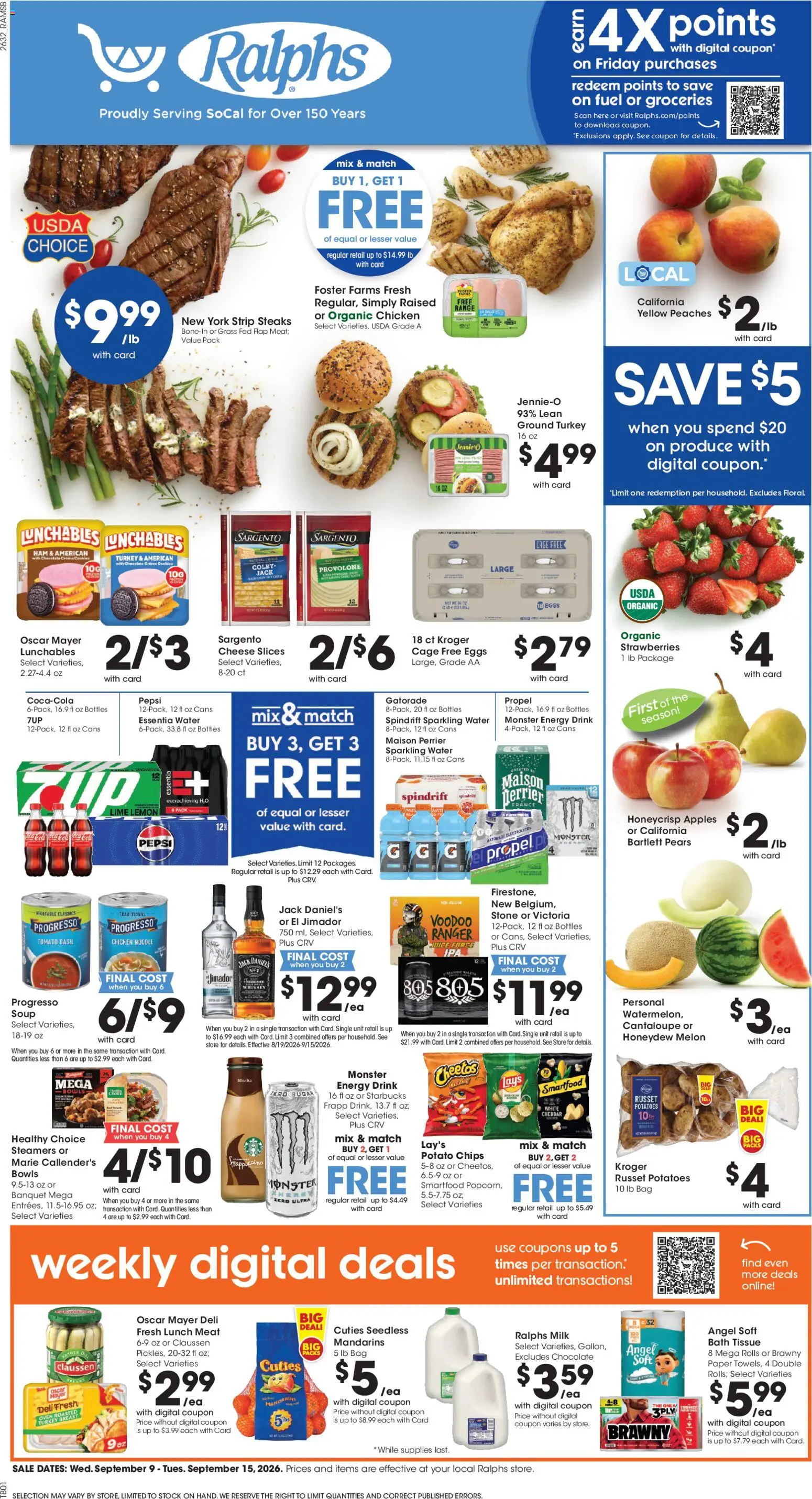 ralphs - Ralphs Weekly Ad - 09/09 - 09/15 2026 - page: 1