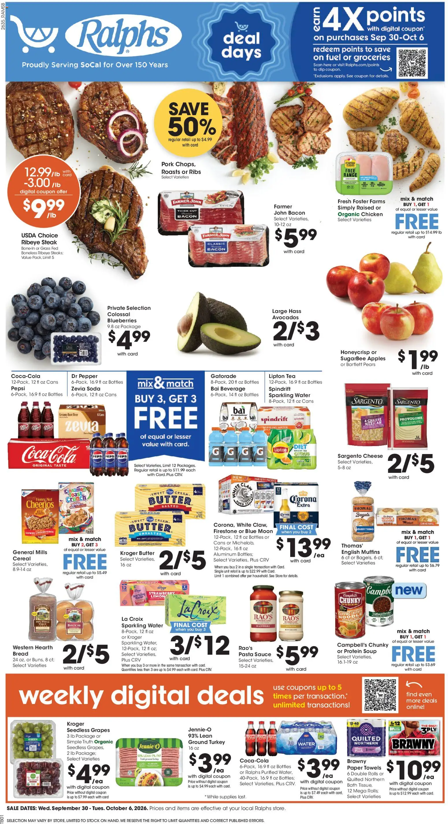 ralphs - Ralphs Weekly Ad - 09/30 - 10/06 2026 - page: 1