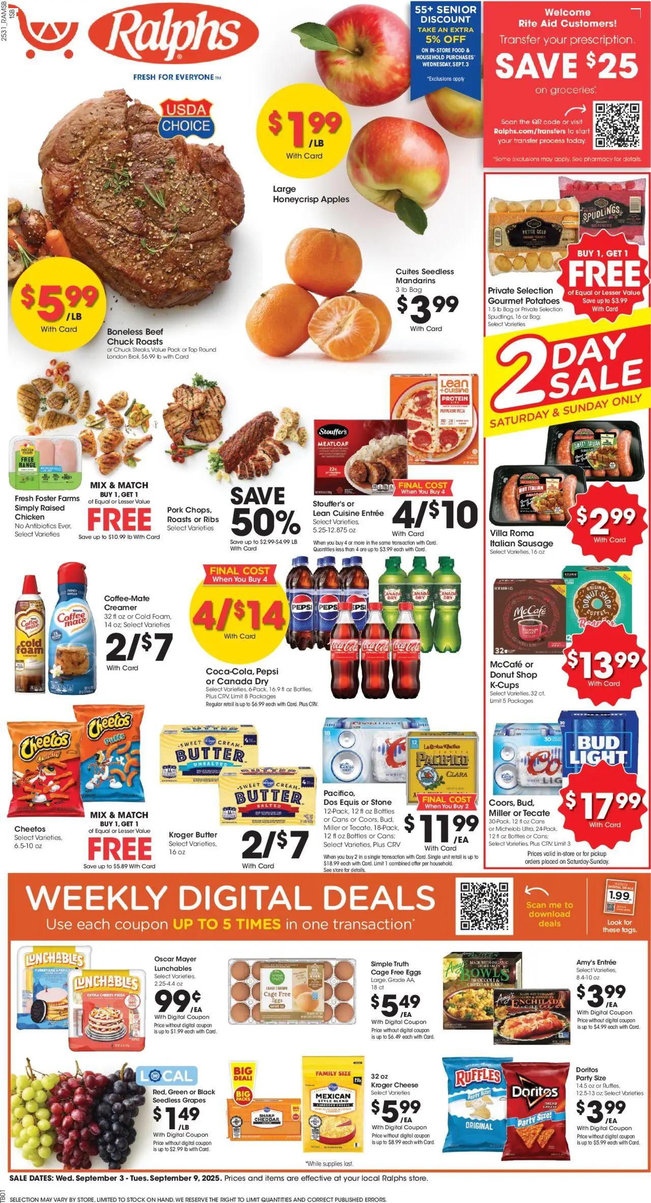 ralphs - Ralphs Weekly Ad - 09/03 - 09/09 2025