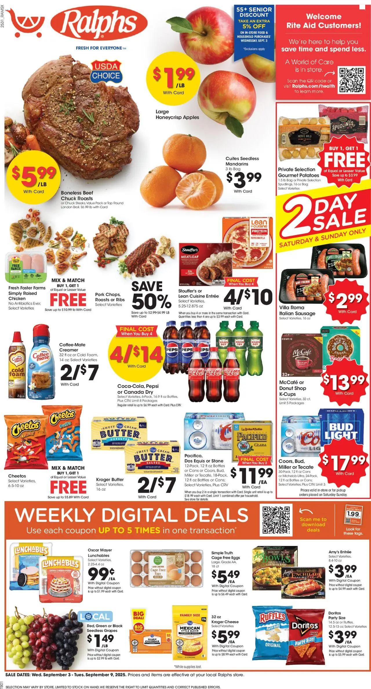 ralphs - Ralphs Weekly Ad - CA - 09/03 - 09/09 2025