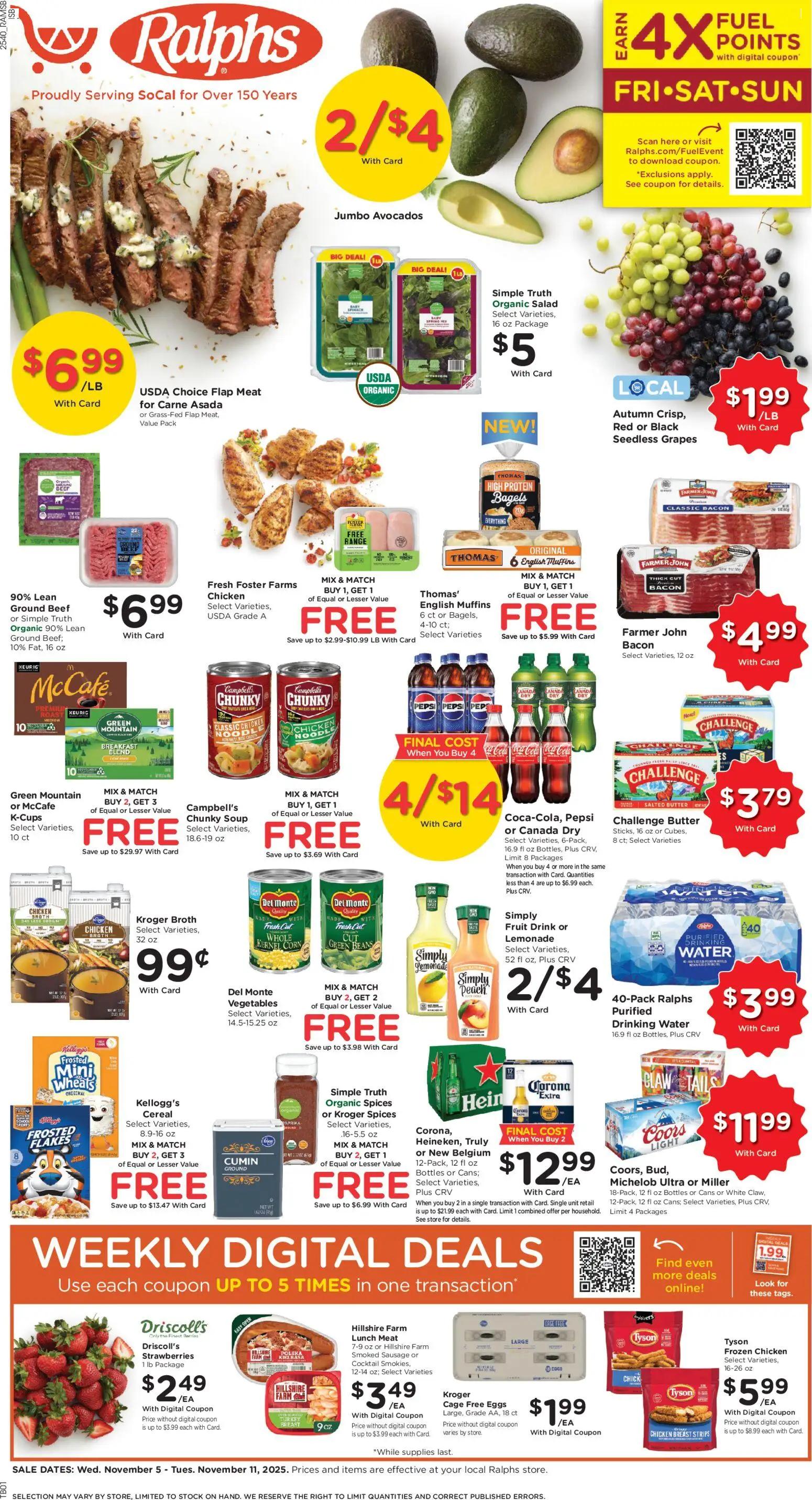 ralphs - Weekly ads Ralphs BLACK FRIDAY from 11/05/2025
