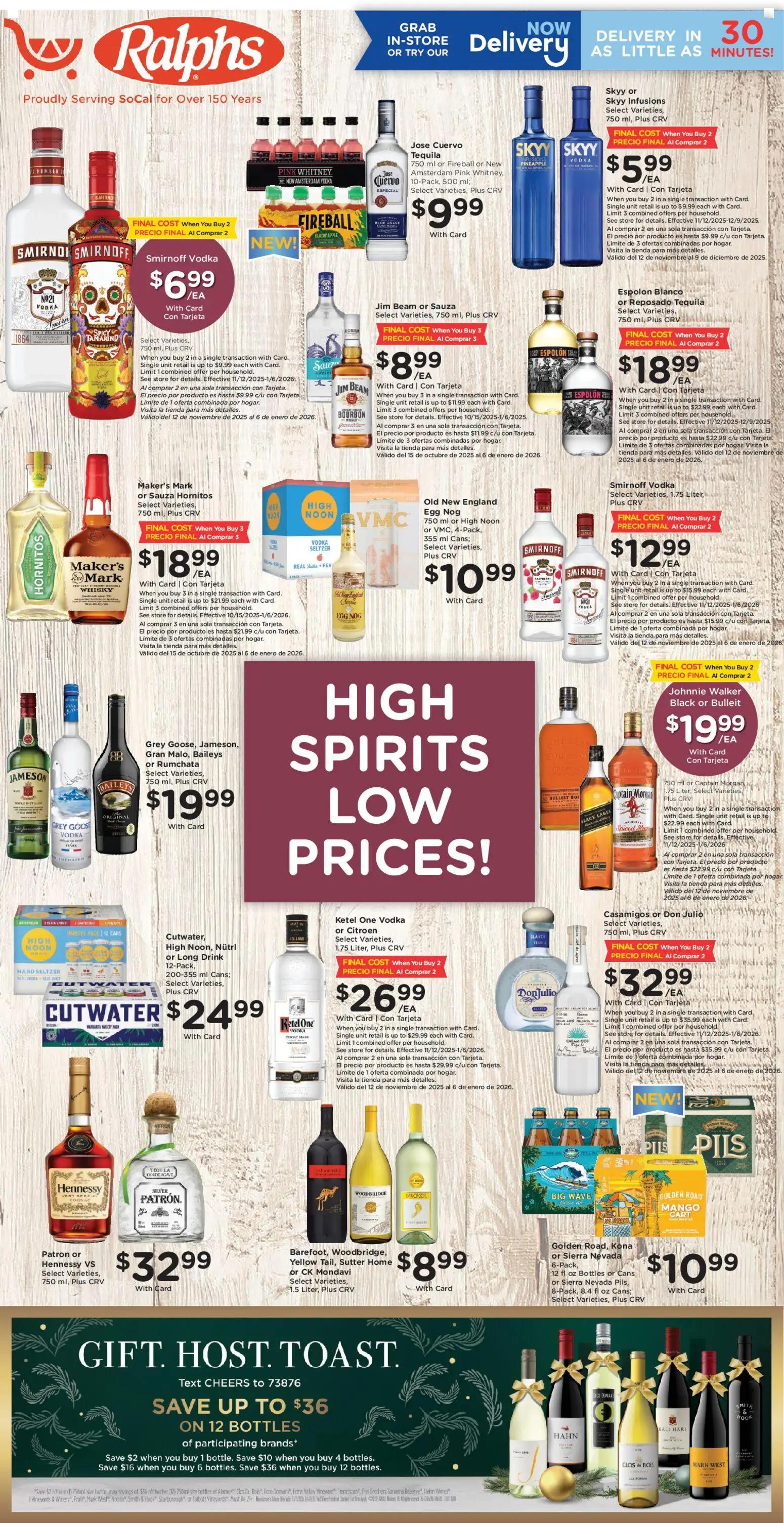 ralphs - Ralphs Adult Beverage - 11/19 - 11/25 2025
