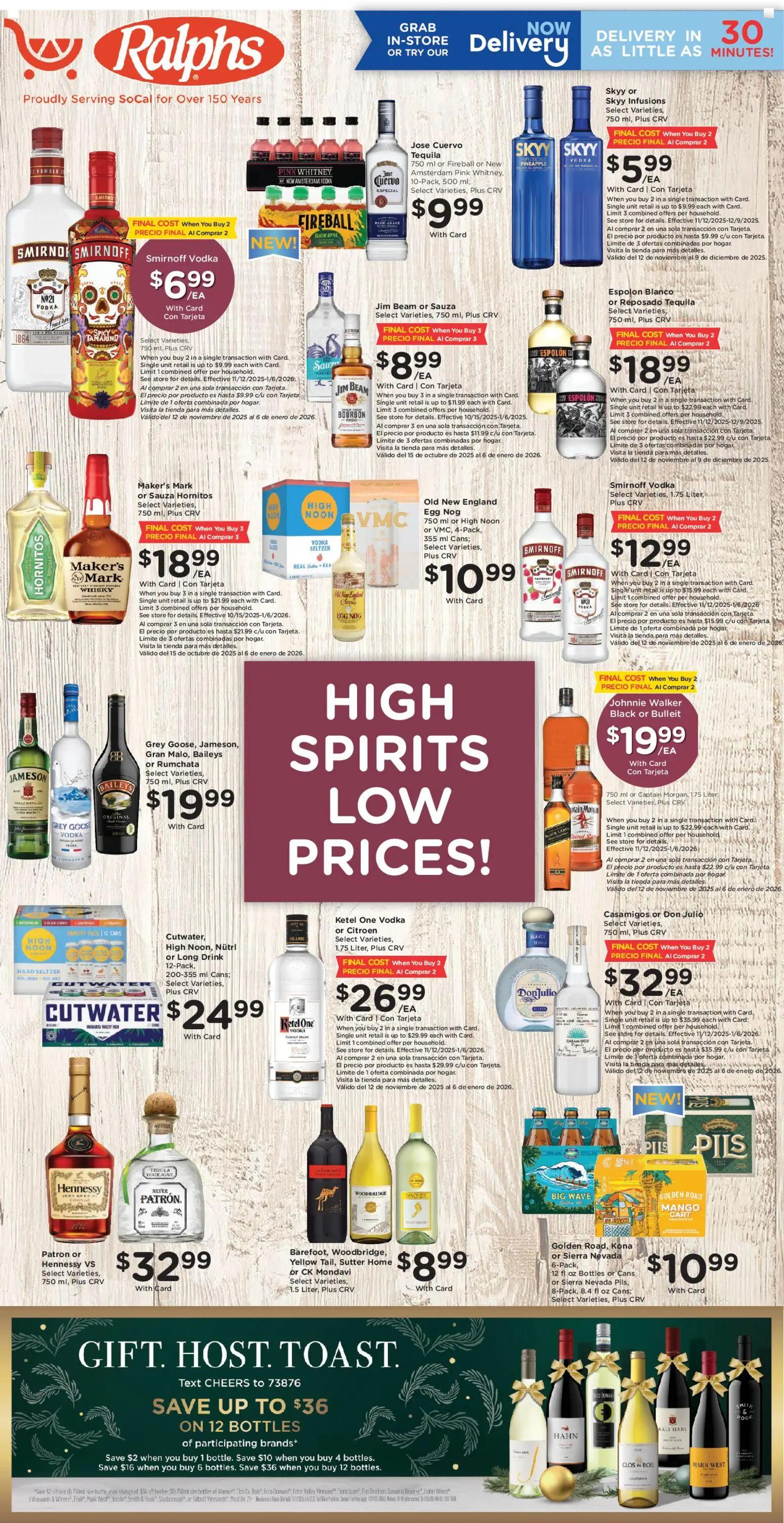 ralphs - Ralphs Adult Beverage - 12/03 - 12/09 2025