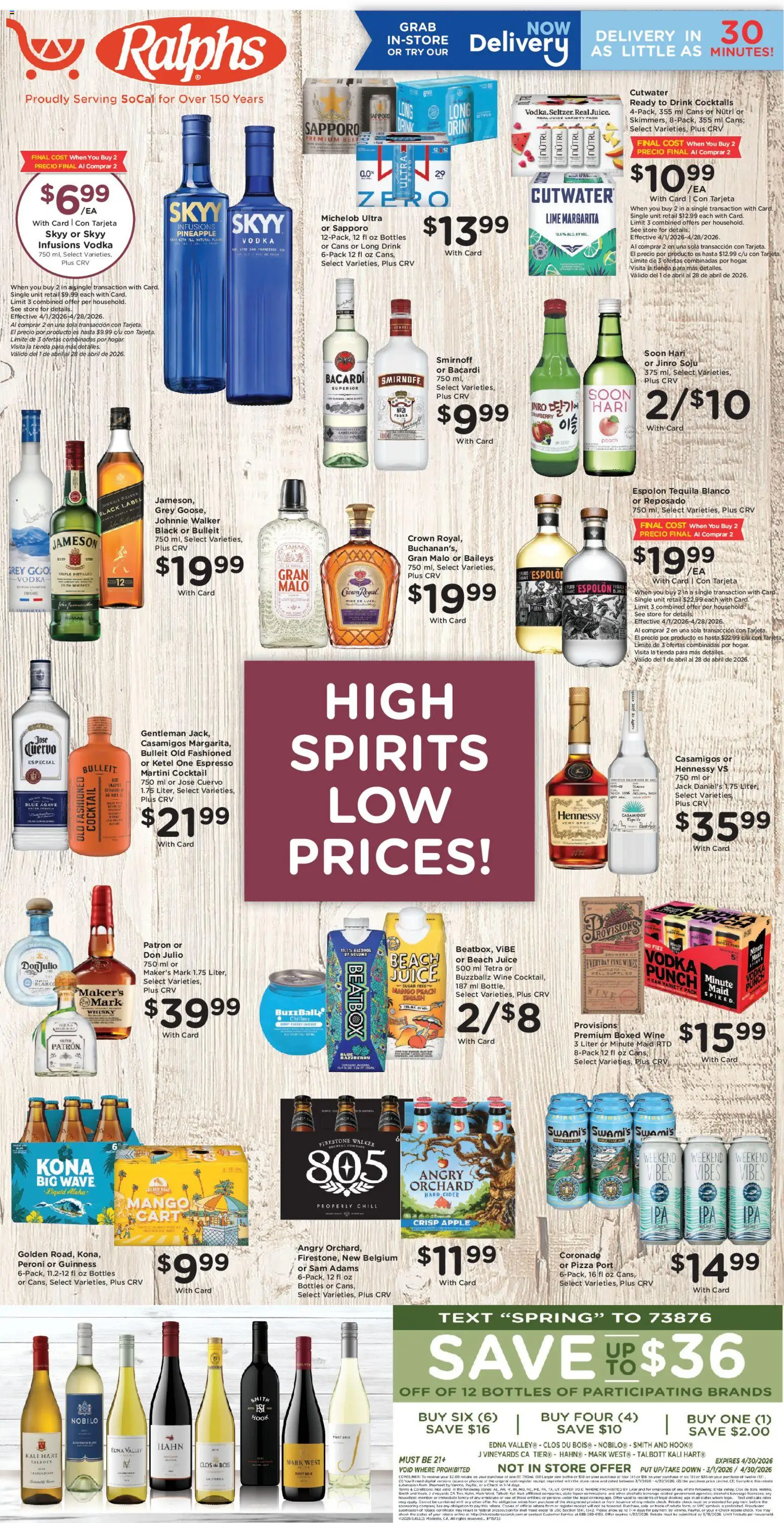 ralphs - Ralphs Adult Beverage - 04/01 - 04/07 2026