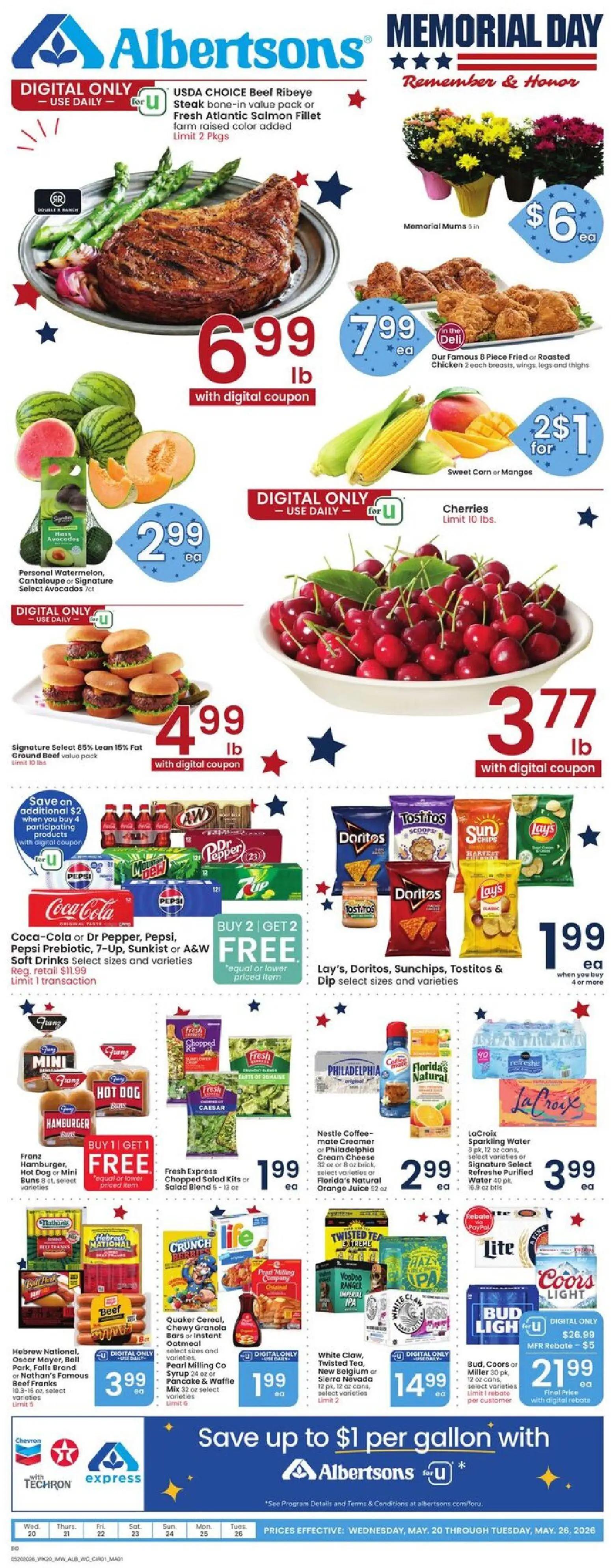 albertsons - Albertsons Weekly Ad - 05/20 - 05/26 2026