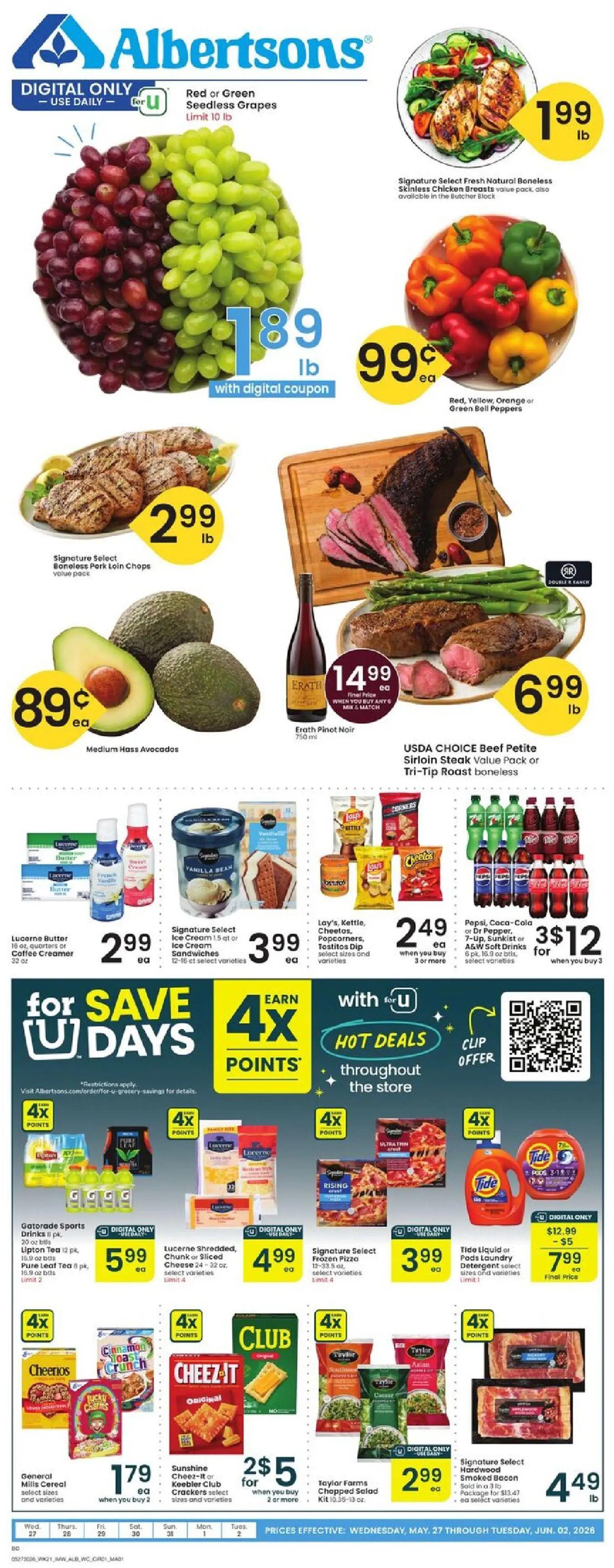 albertsons - Albertsons Weekly Ad - 05/27 - 06/02 2026