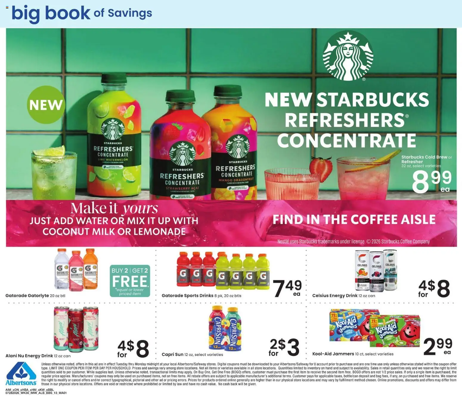 albertsons - Albertsons Big Book of Savings - 07/28 - 08/24 2026 - page: 13