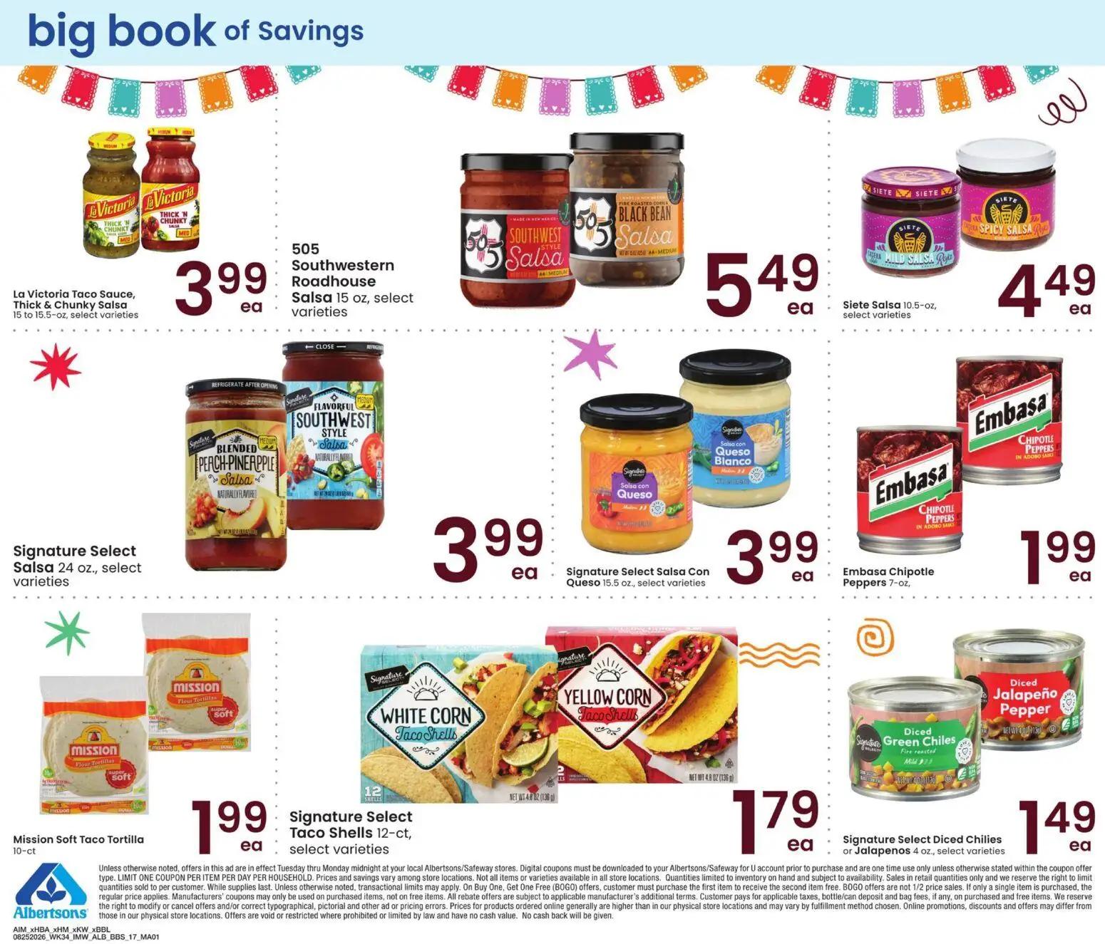 albertsons - Albertsons Big Book of Savings - 08/25 - 09/28 2026 - page: 17