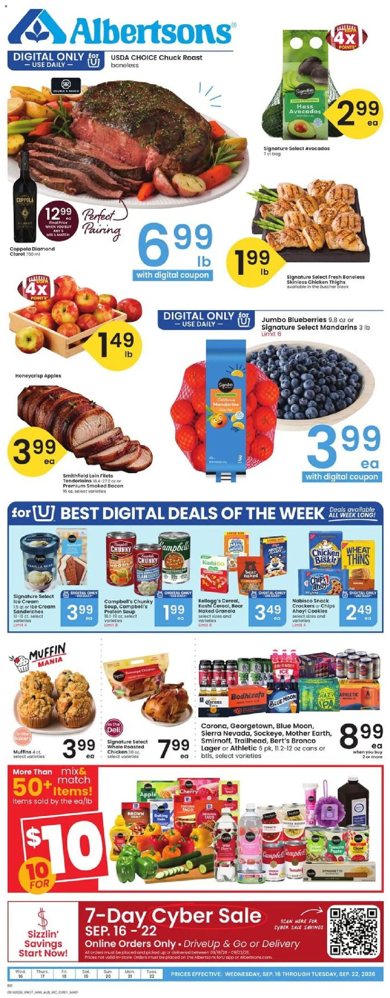 albertsons - Albertsons Weekly Ad - 09/16 - 09/22 2026