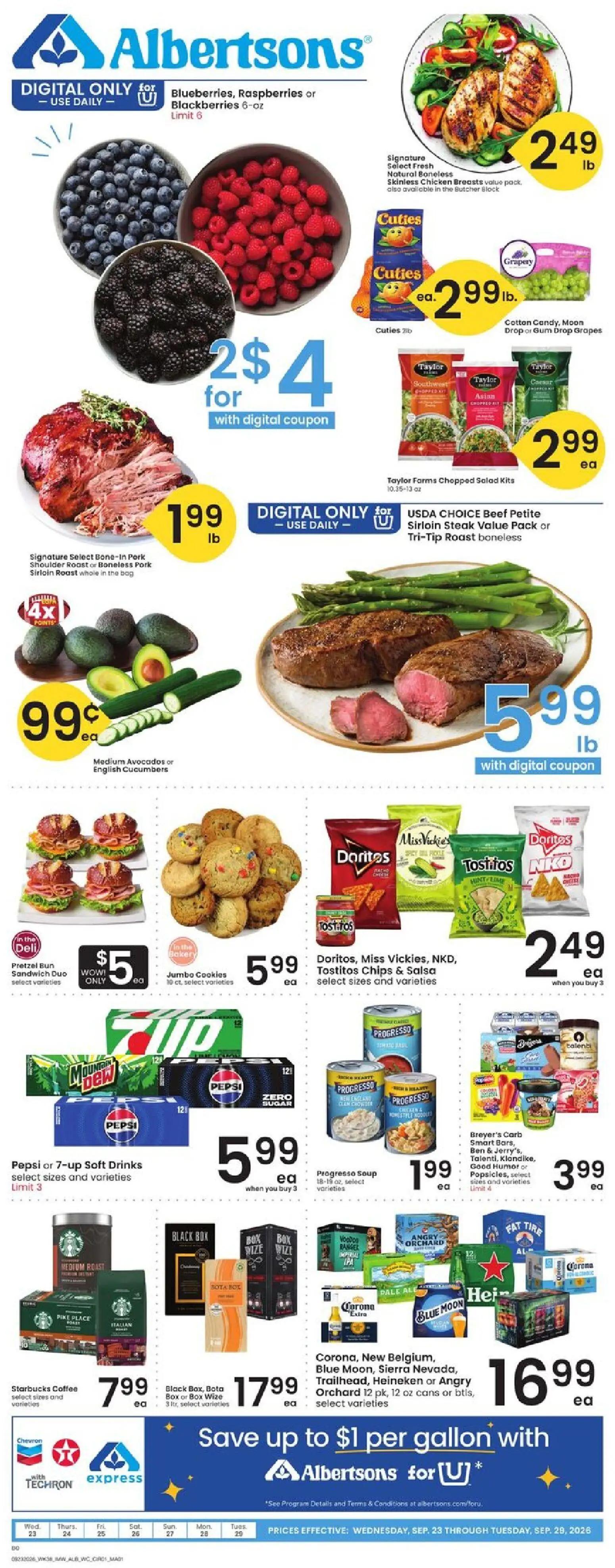 albertsons - Albertsons Weekly Ad - 09/23 - 09/29 2026 - page: 1