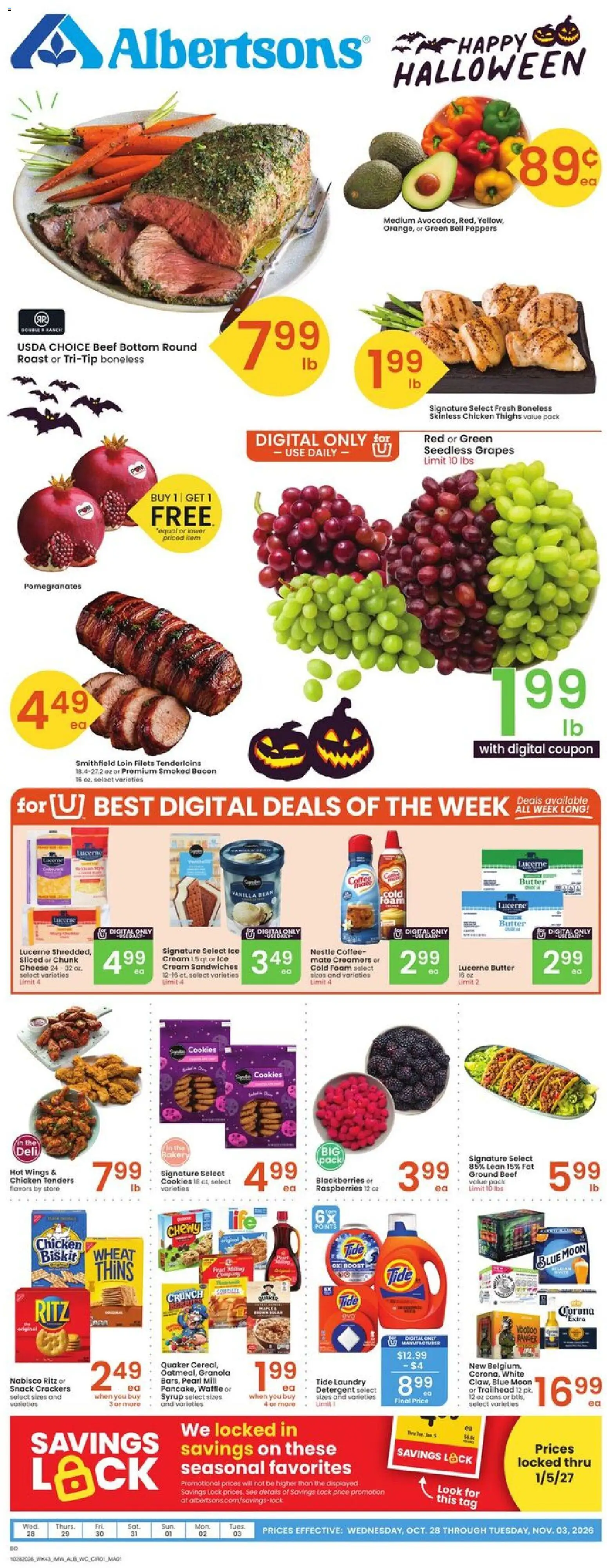 albertsons - Albertsons Weekly Ad - 10/28 - 11/03 2026