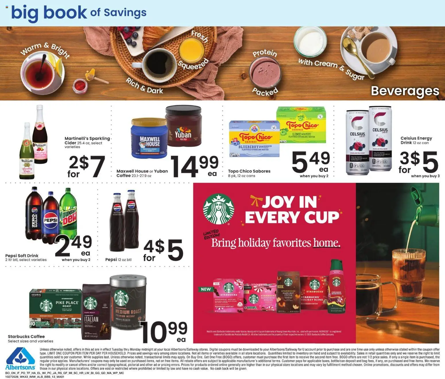 albertsons - Albertsons Big Book of Savings - 10/27 - 11/30 2026 - page: 13