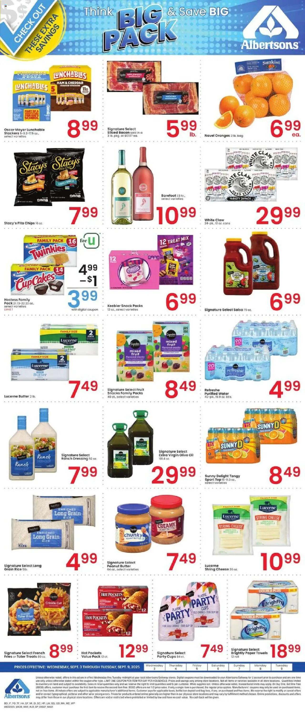 albertsons - Albertsons Specialty Publication - 09/03 - 09/09 2025
