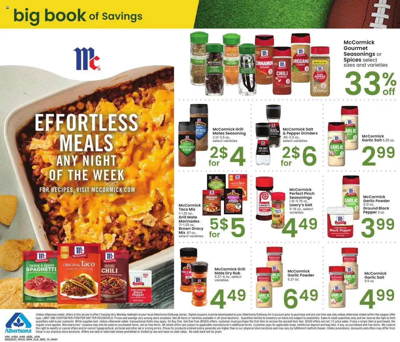 albertsons - Albertsons Big Book of Savings - 08/26 - 09/29 2025 - page: 19