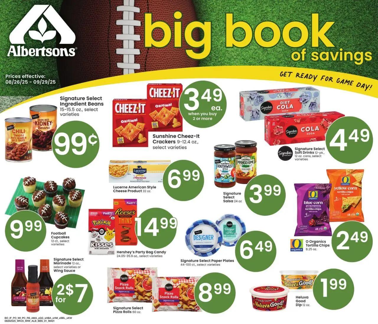 albertsons - Albertsons Big Book of Savings - 08/26 - 09/29 2025