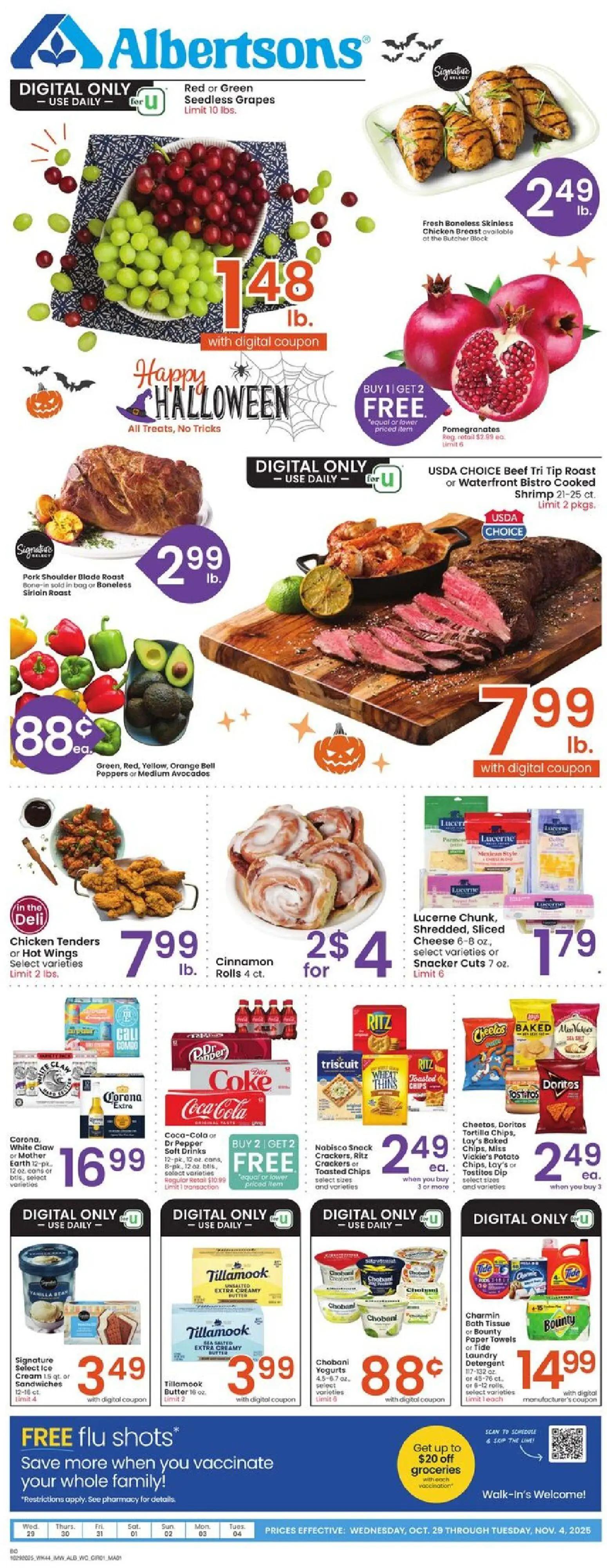 albertsons - Albertsons Weekly Ad - 10/29 - 11/04 2025