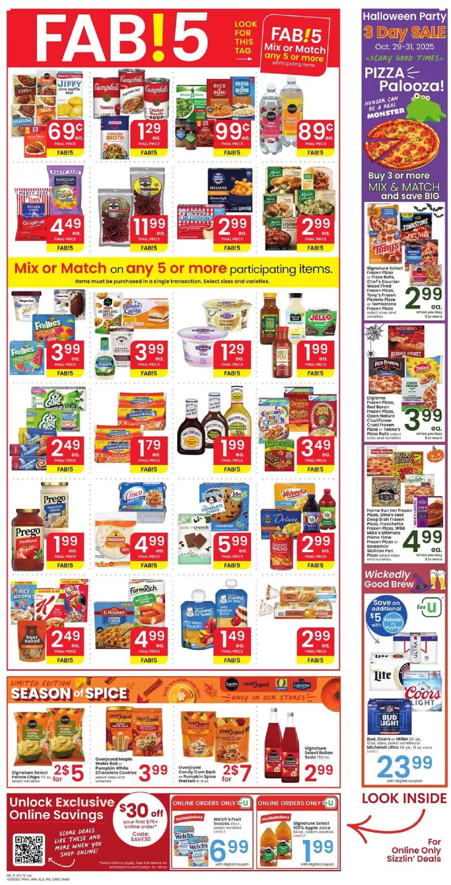 albertsons - Albertsons Weekly Ad - 10/29 - 11/04 2025 - page: 2