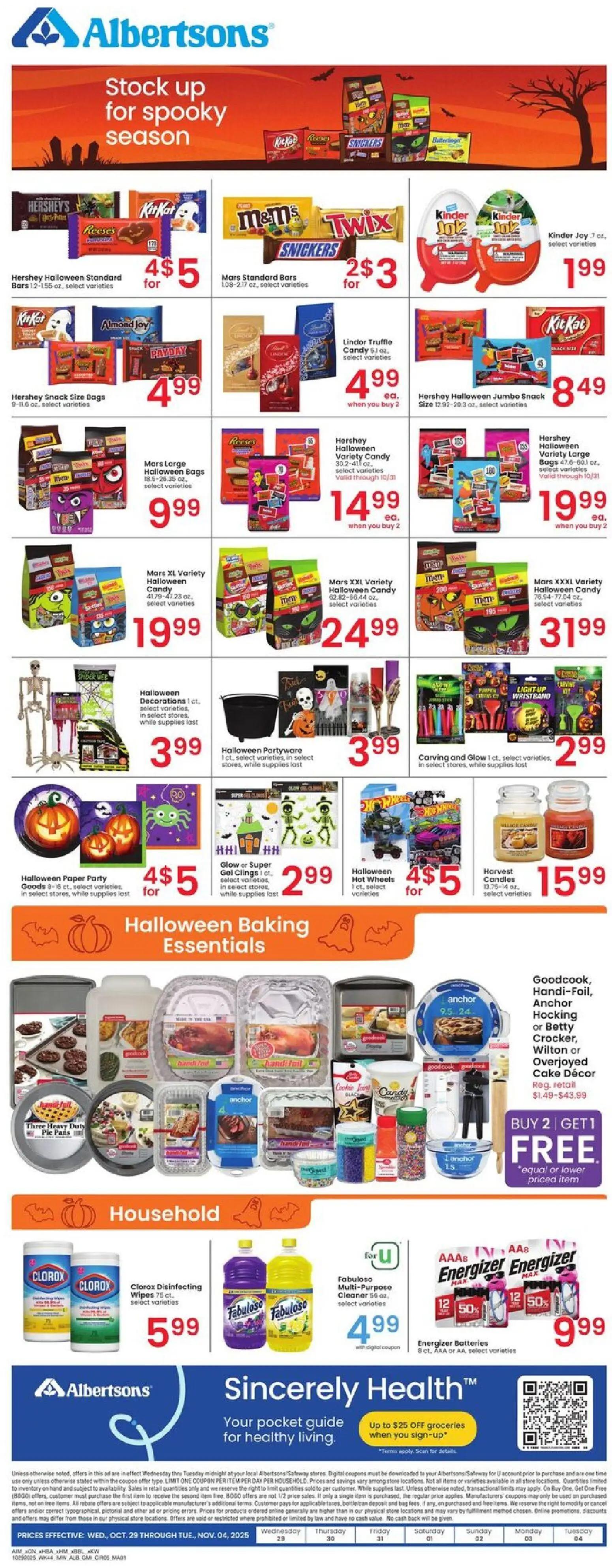 albertsons - Albertsons Weekly Ad - 10/29 - 11/04 2025 - page: 5