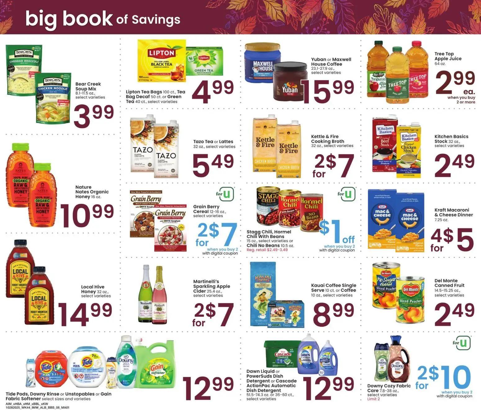 albertsons - Albertsons Big Book of Savings - 10/28 - 12/01 2025 - page: 8