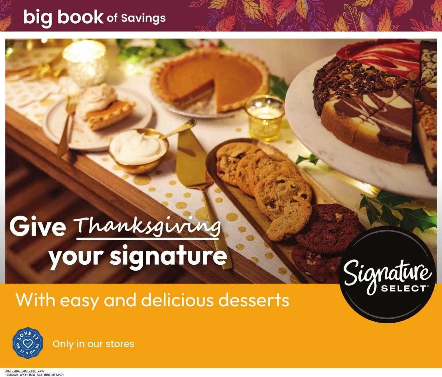 albertsons - Albertsons Big Book of Savings - 10/28 - 12/01 2025 - page: 9