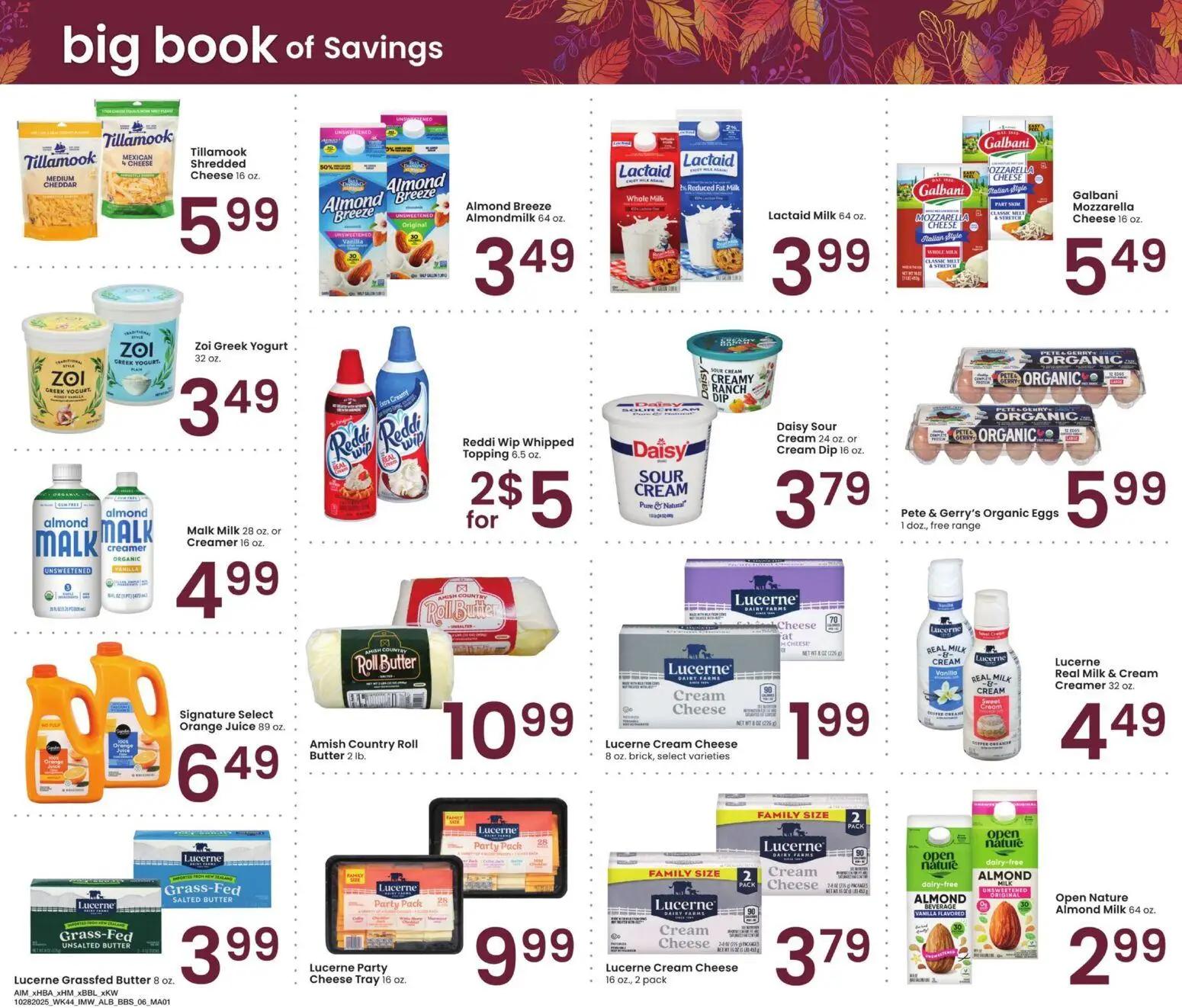 albertsons - Albertsons Big Book of Savings - 10/28 - 12/01 2025 - page: 6