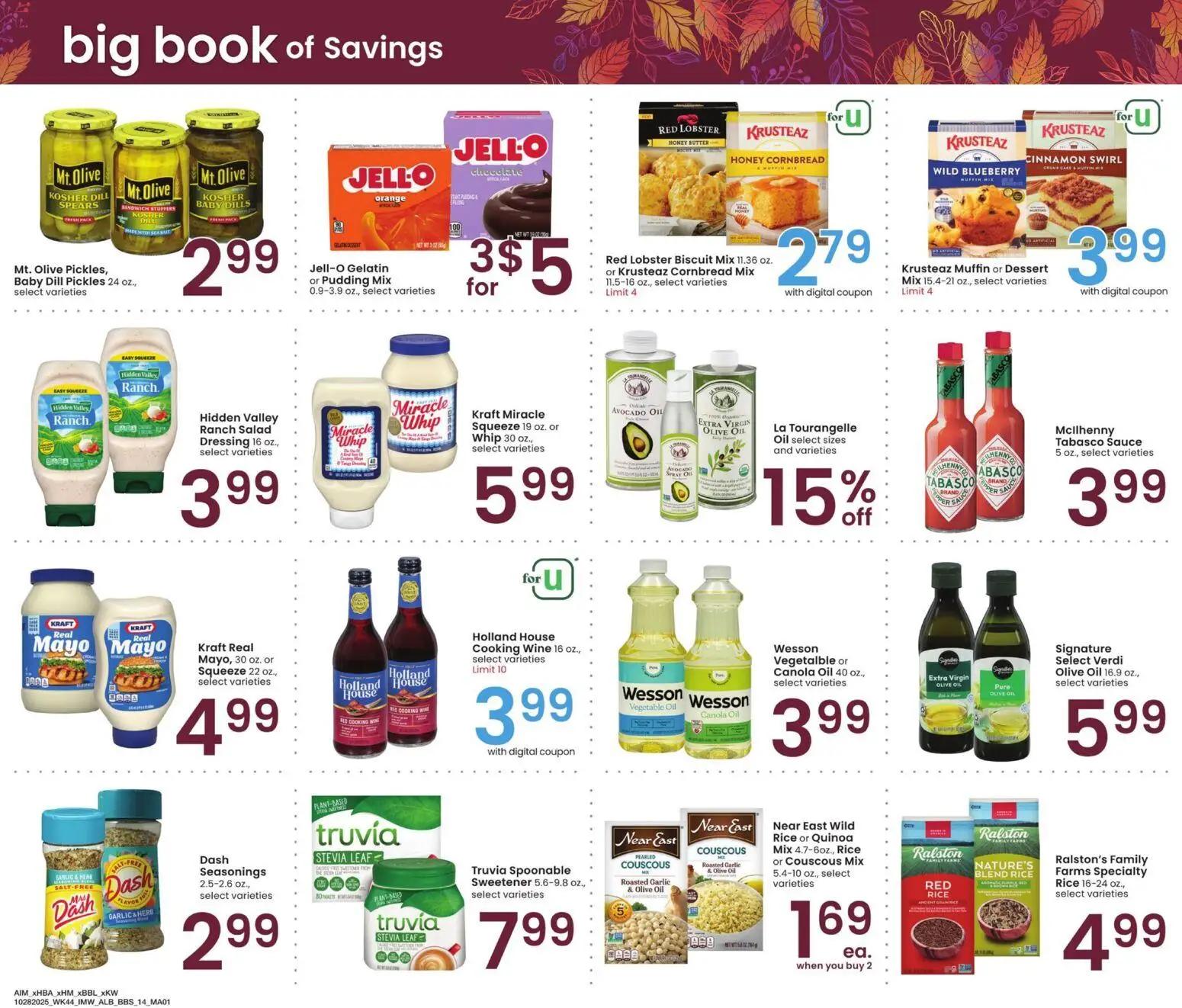 albertsons - Albertsons Big Book of Savings - 10/28 - 12/01 2025 - page: 14