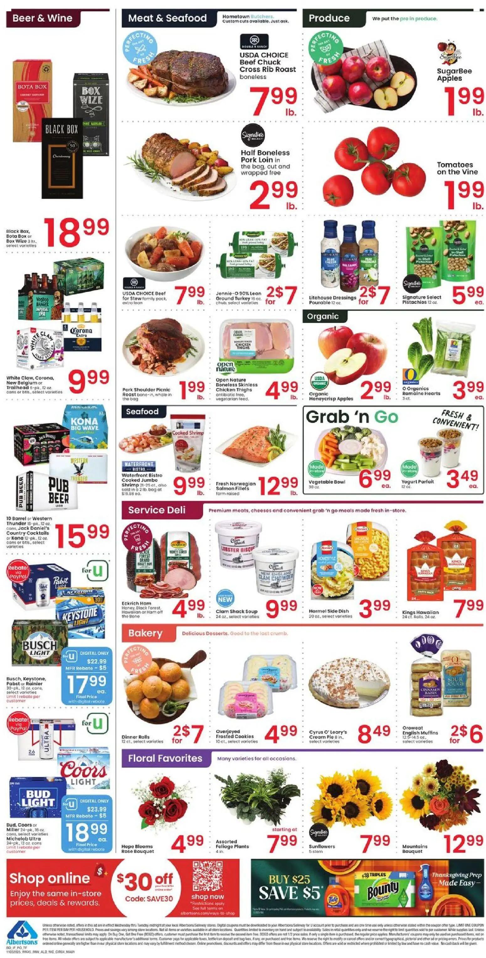 albertsons - Albertsons Weekly Ad - 11/05 - 11/11 2025 - page: 4