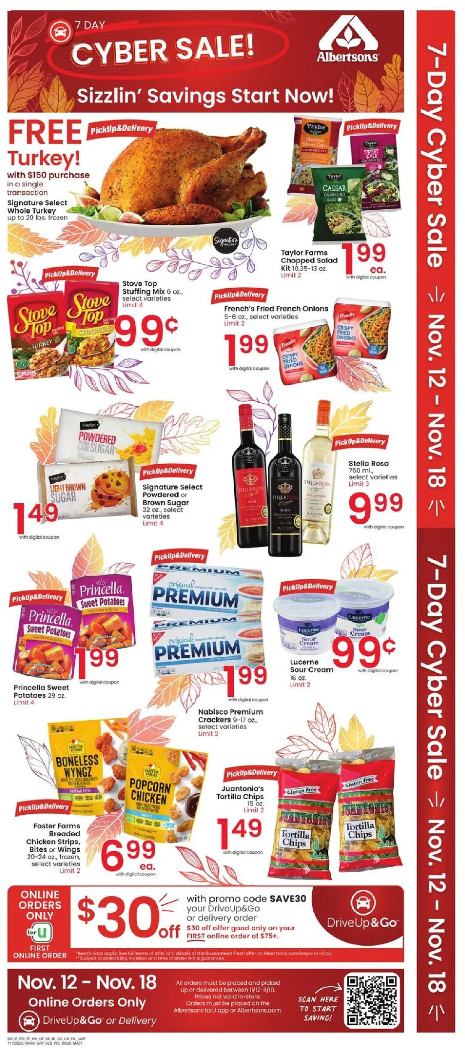 albertsons - Albertsons Weekly Ad - 11/12 - 11/18 2025 - page: 3