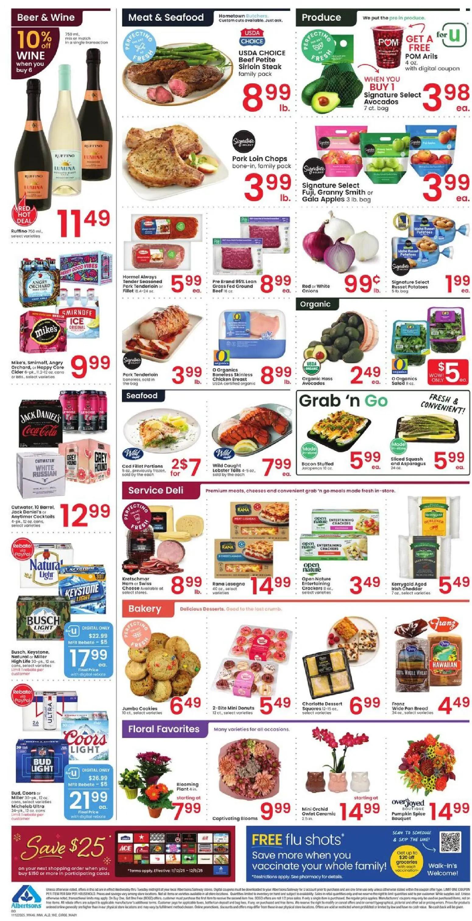 albertsons - Albertsons Weekly Ad - 11/12 - 11/18 2025 - page: 6