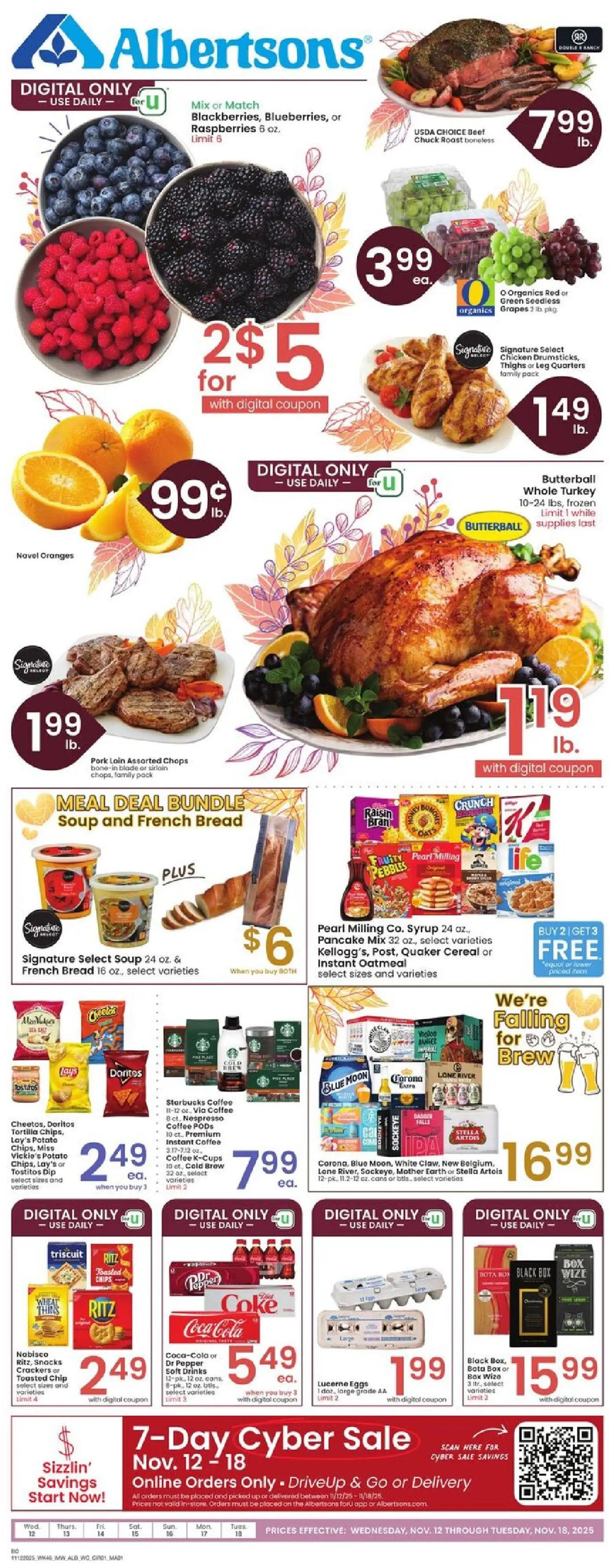 albertsons - Albertsons Weekly Ad - 11/12 - 11/18 2025