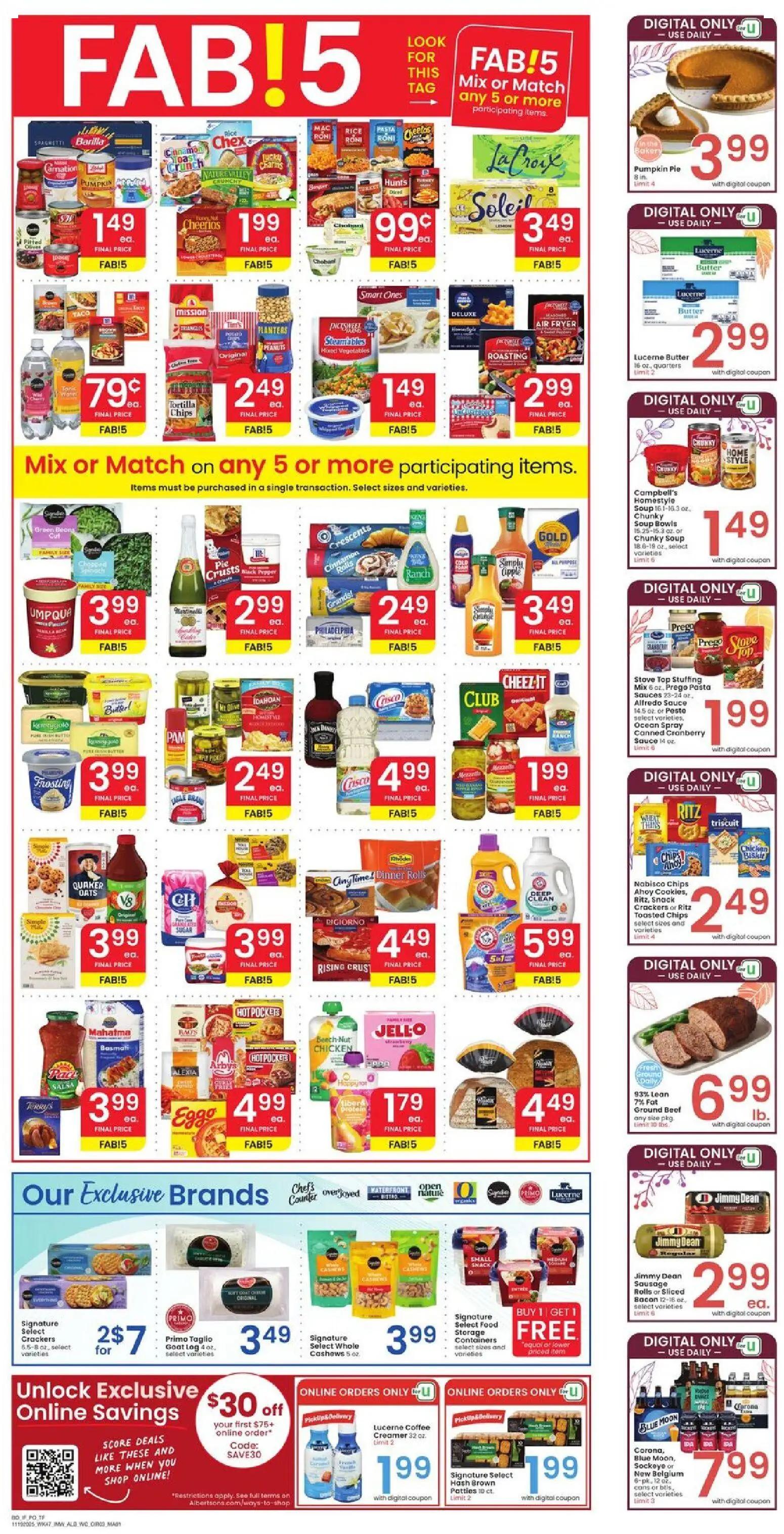 albertsons - Albertsons Weekly Ad - 11/19 - 11/27 2025 - page: 2