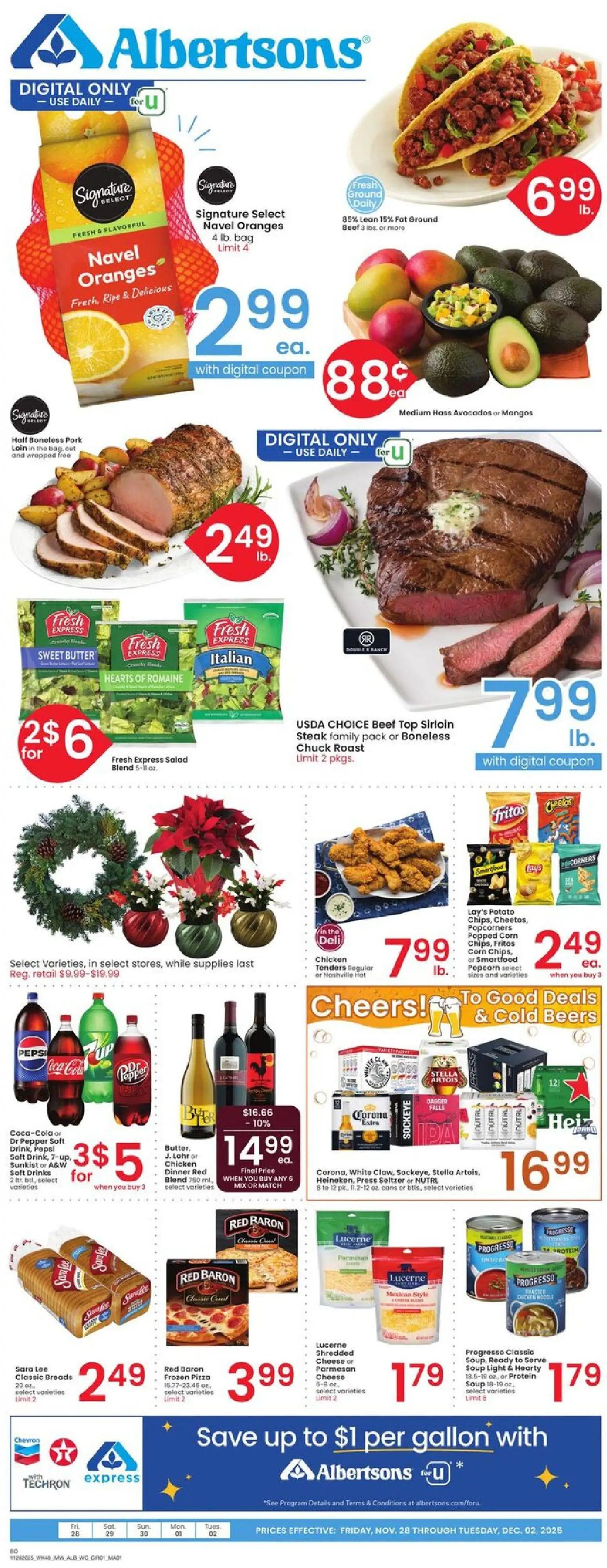 albertsons - Albertsons Weekly Ad - 11/28 - 12/02 2025