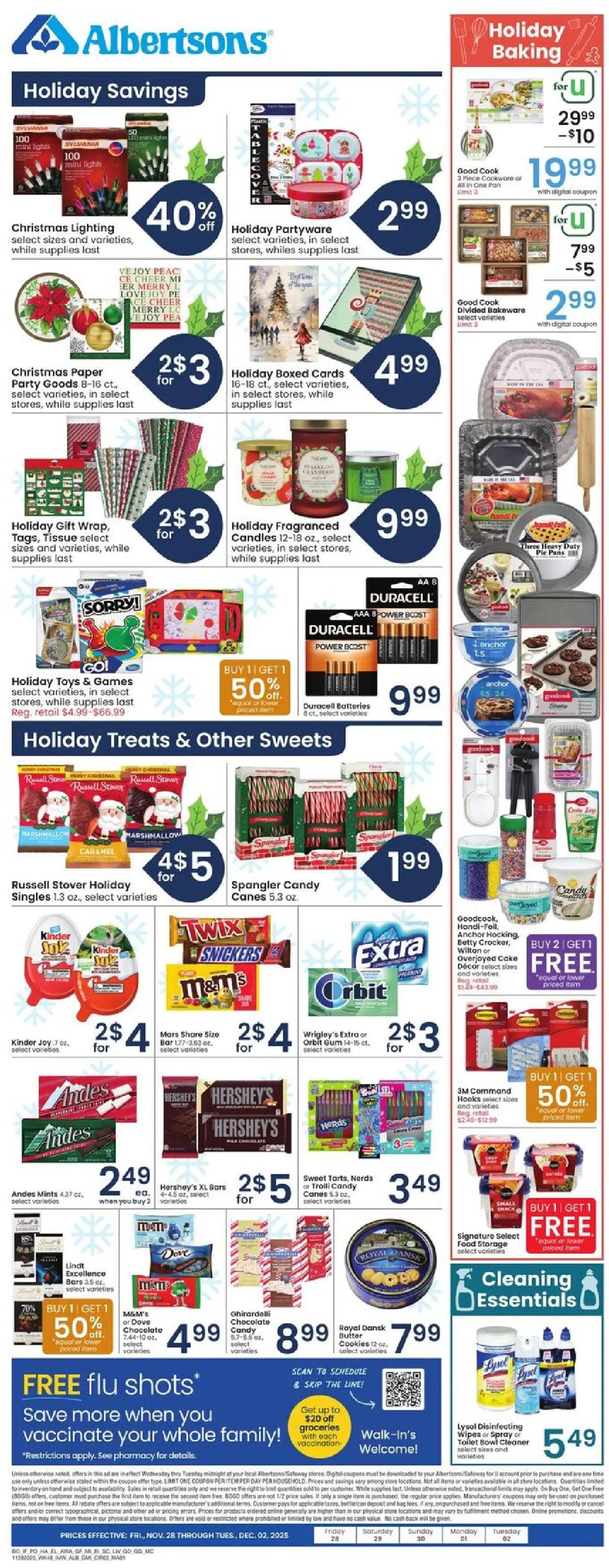 albertsons - Albertsons Weekly Ad - 11/28 - 12/02 2025 - page: 3