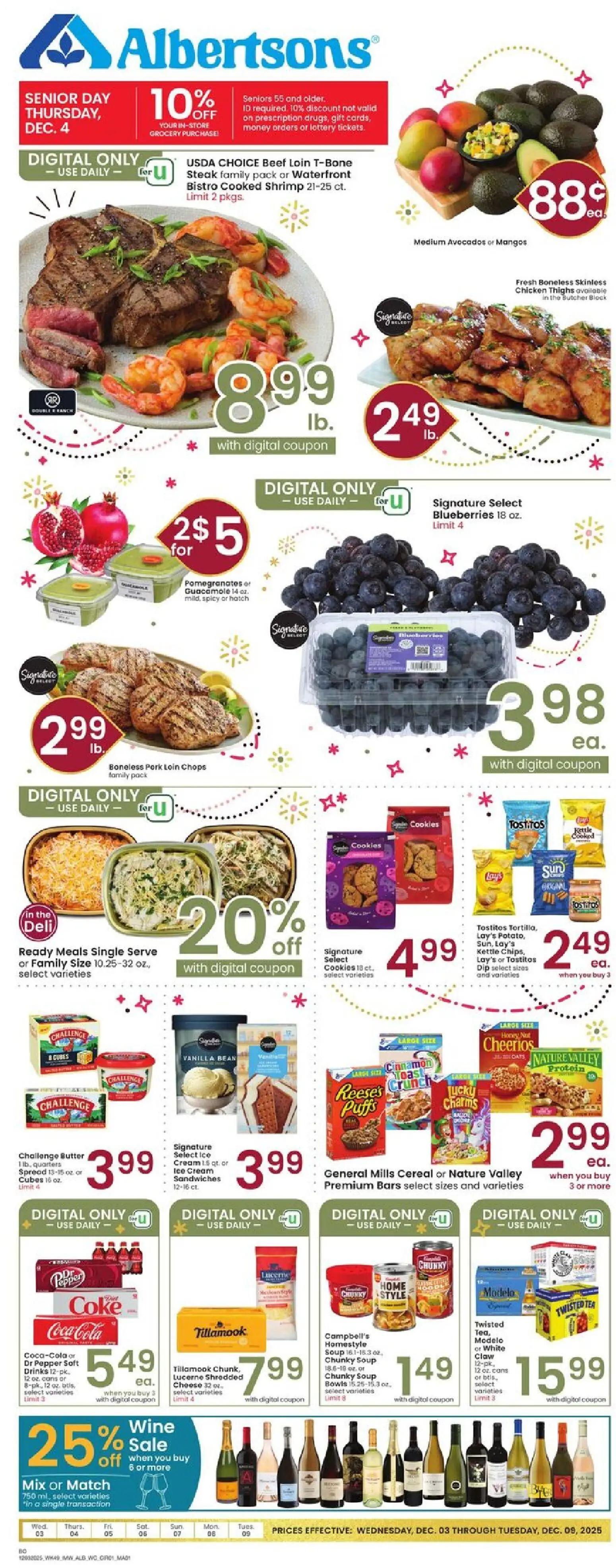 albertsons - Albertsons Weekly Ad - 12/03 - 12/09 2025