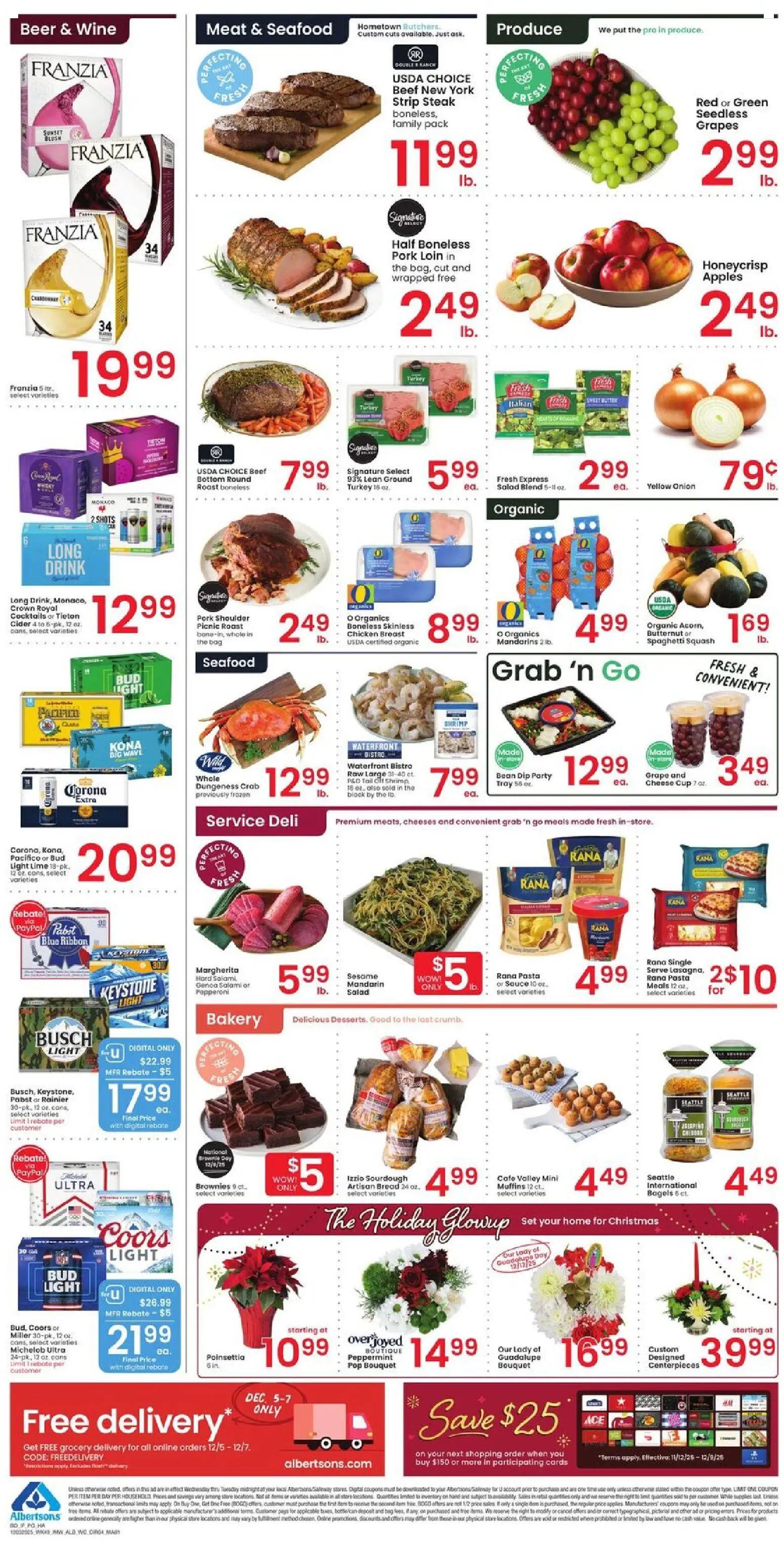 albertsons - Albertsons Weekly Ad - 12/03 - 12/09 2025 - page: 4