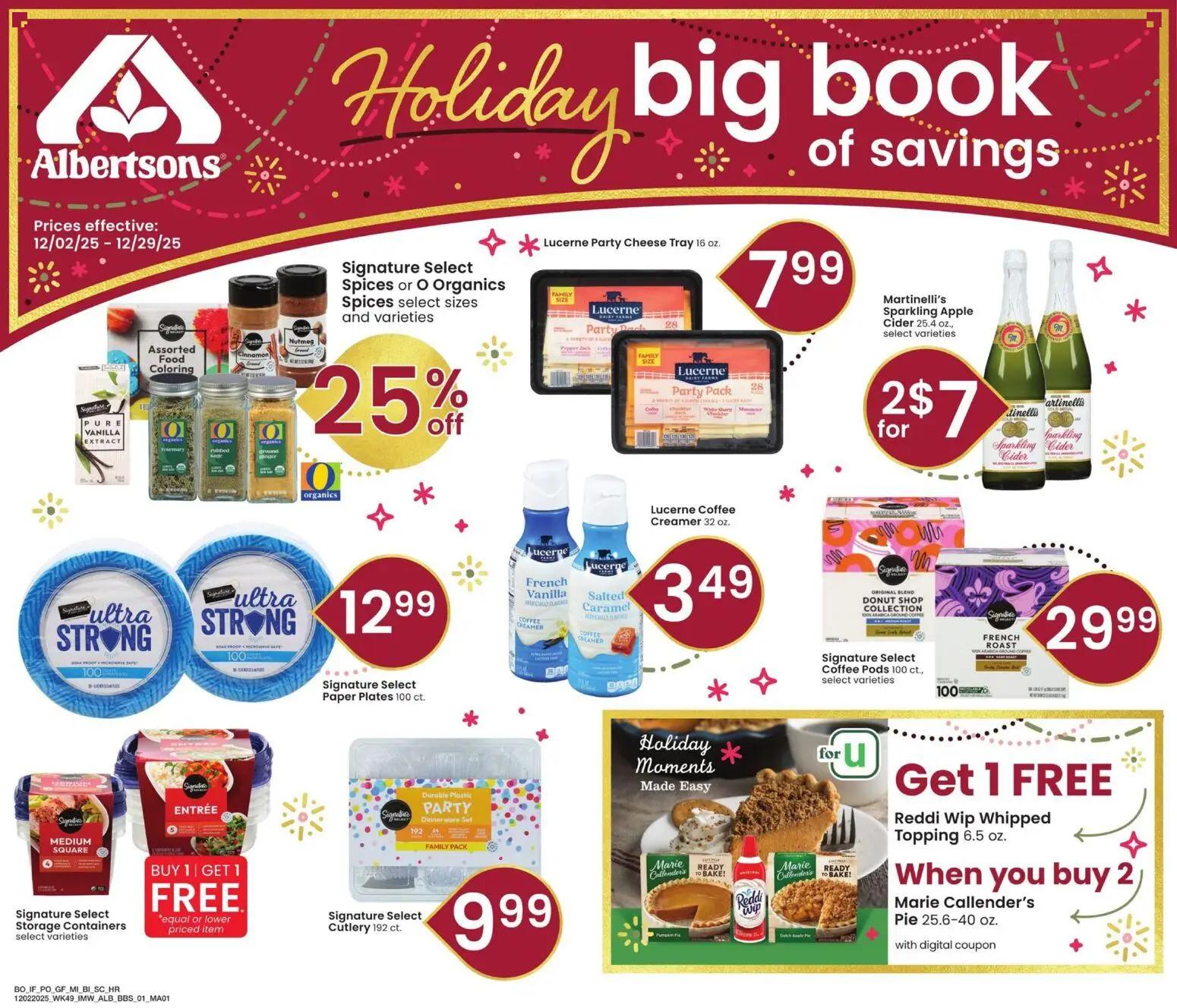 albertsons - Albertsons Big Book of Savings - 12/02 - 12/29 2025