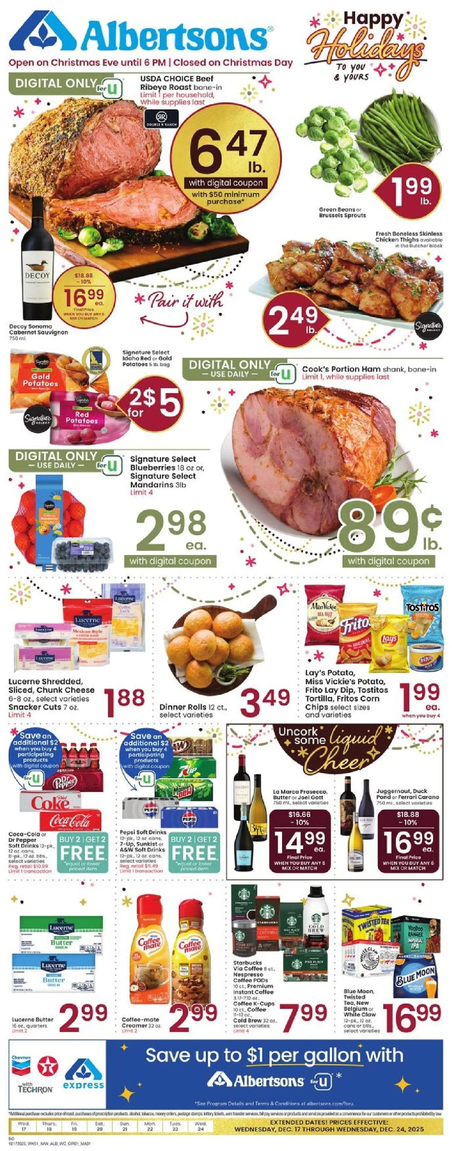 albertsons - Albertsons Weekly Ad - 12/17 - 12/24 2025