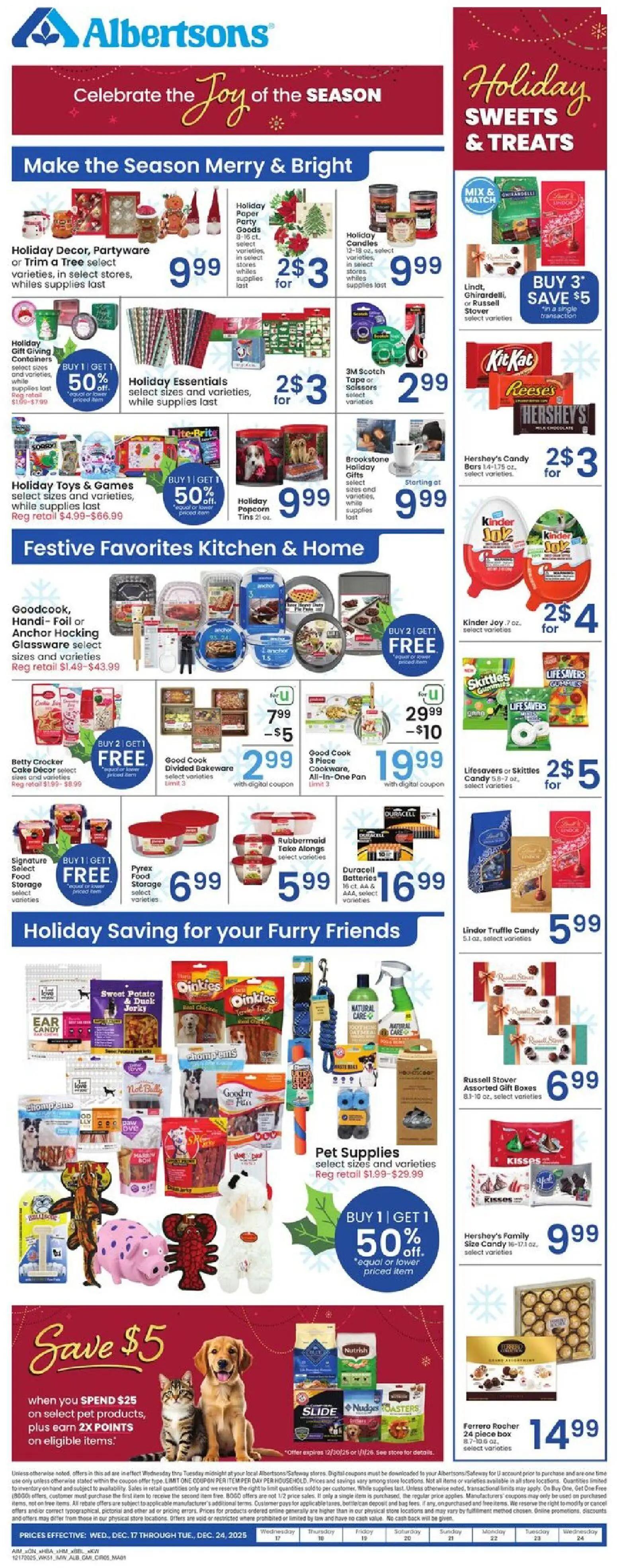 albertsons - Albertsons Weekly Ad - 12/17 - 12/24 2025 - page: 5