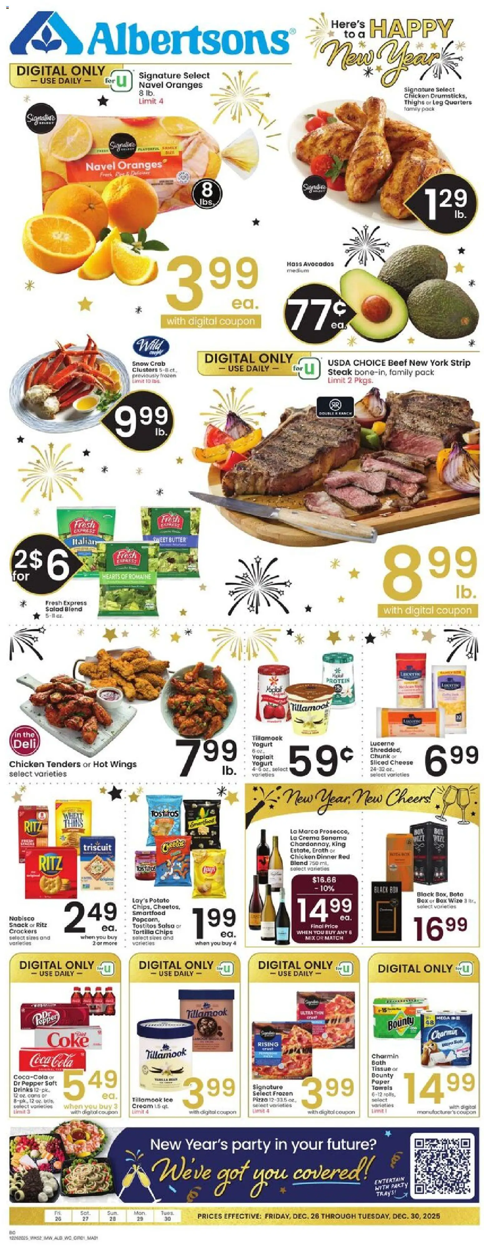 albertsons - Albertsons Weekly Ad - 12/26 - 12/30 2025