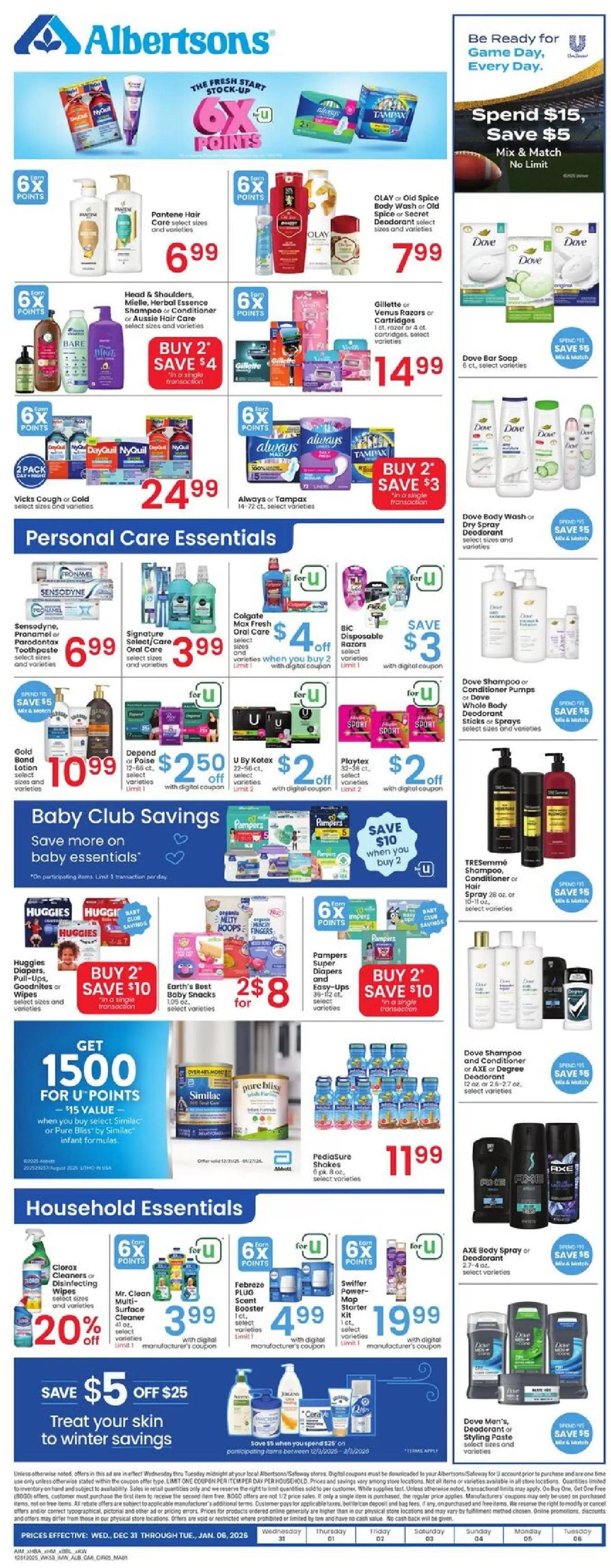 albertsons - Albertsons Weekly Ad - 12/31/2025 - 01/06/2026 2026 - page: 5