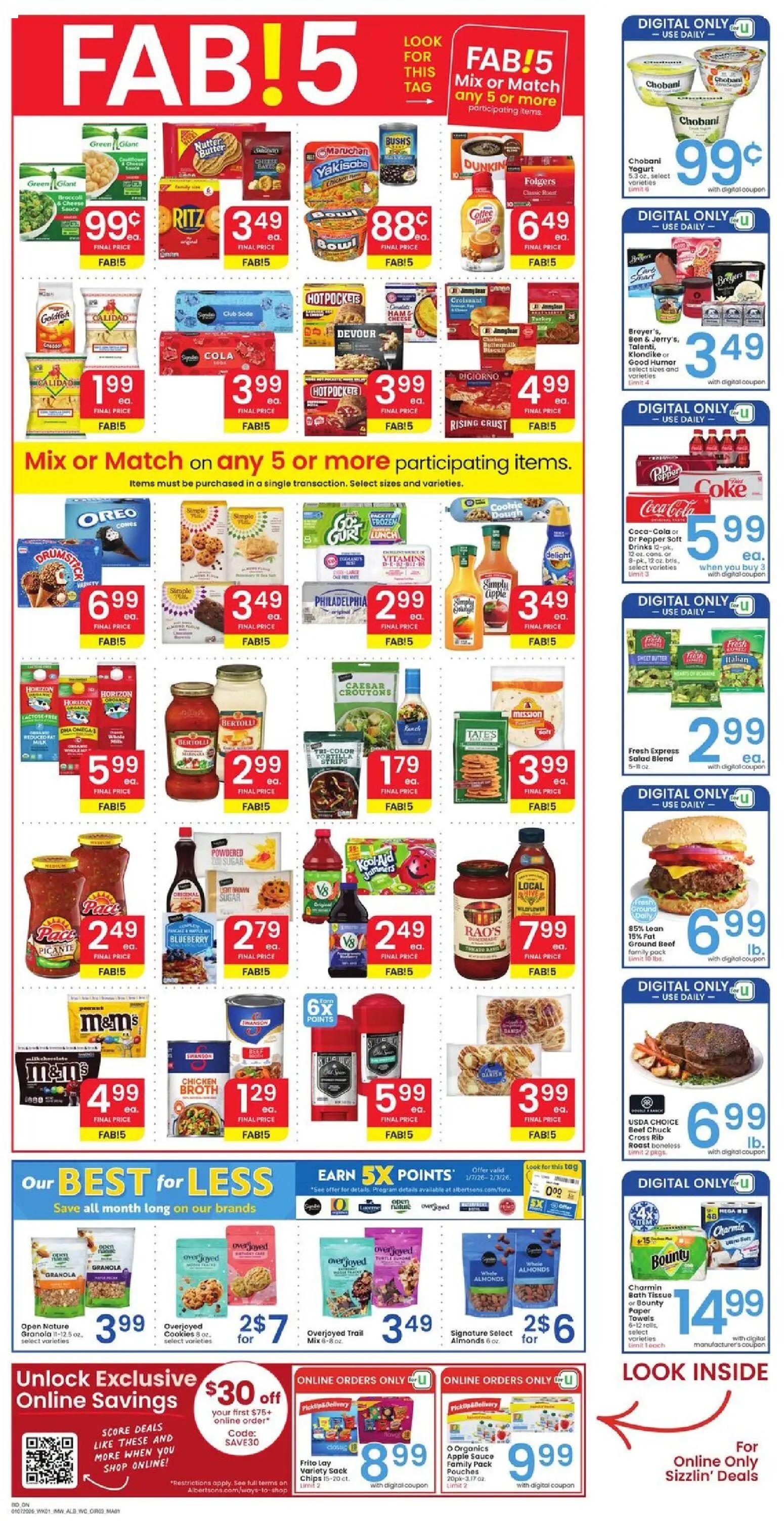albertsons - Albertsons Weekly Ad - 01/07 - 01/13 2026 - page: 2