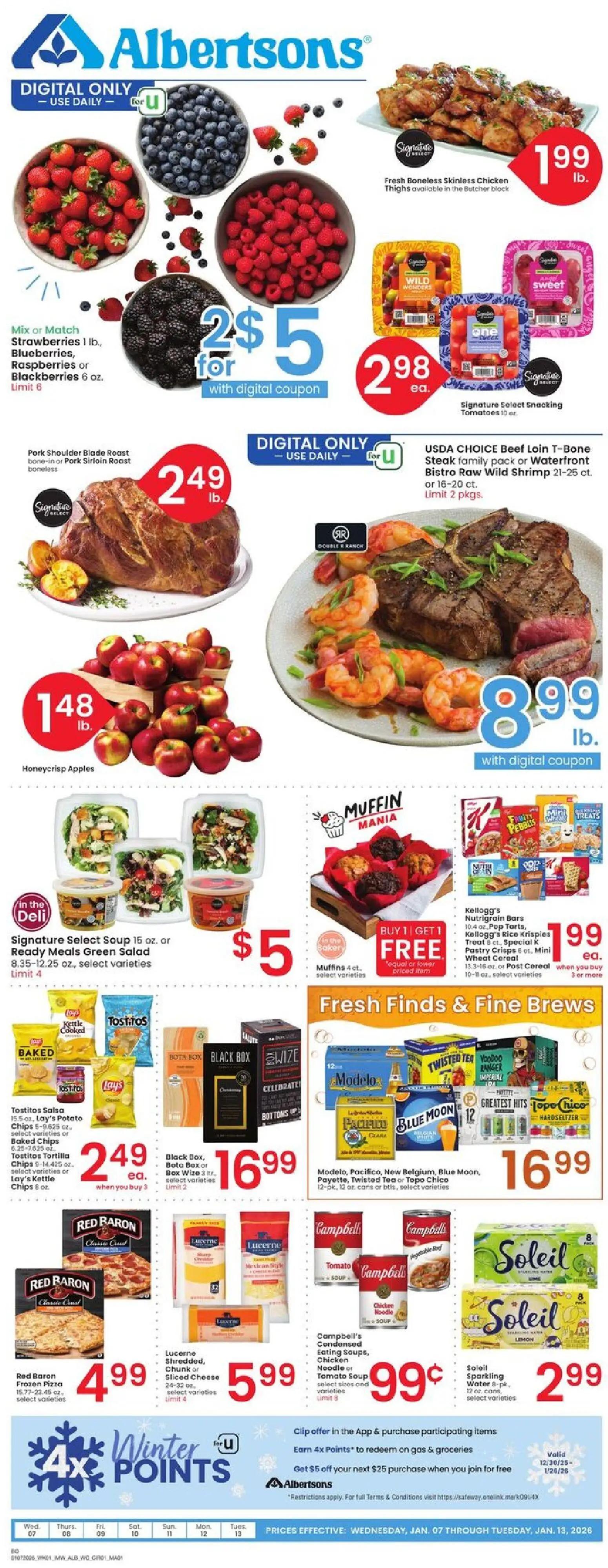 albertsons - Albertsons Weekly Ad - 01/07 - 01/13 2026