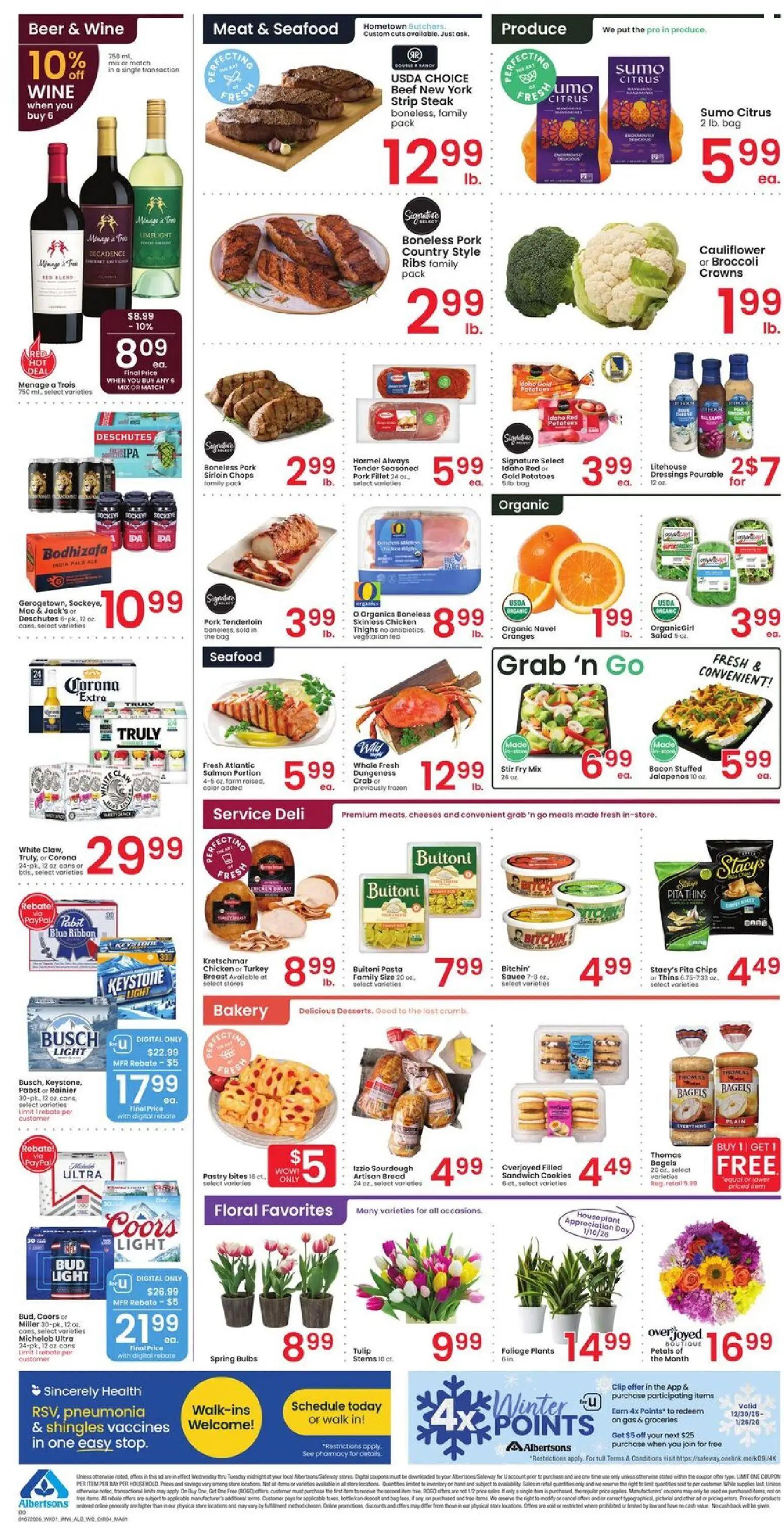 albertsons - Albertsons Weekly Ad - 01/07 - 01/13 2026 - page: 4