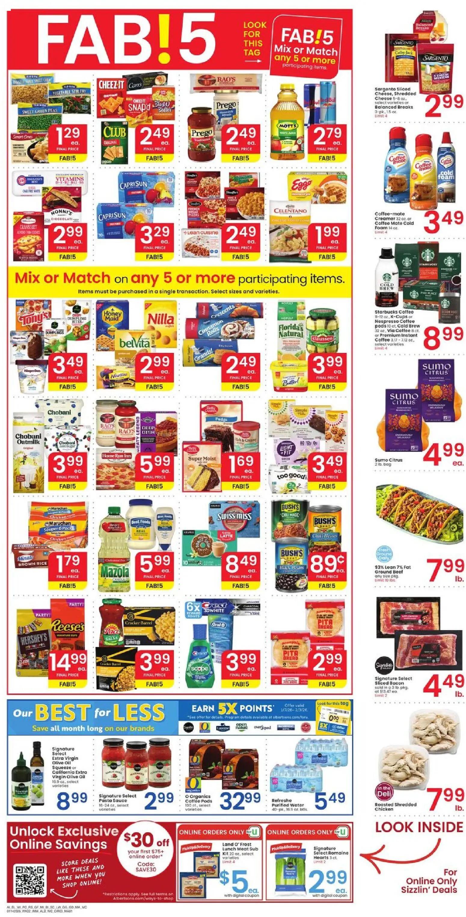 albertsons - Albertsons Weekly Ad - 01/14 - 01/20 2026 - page: 2