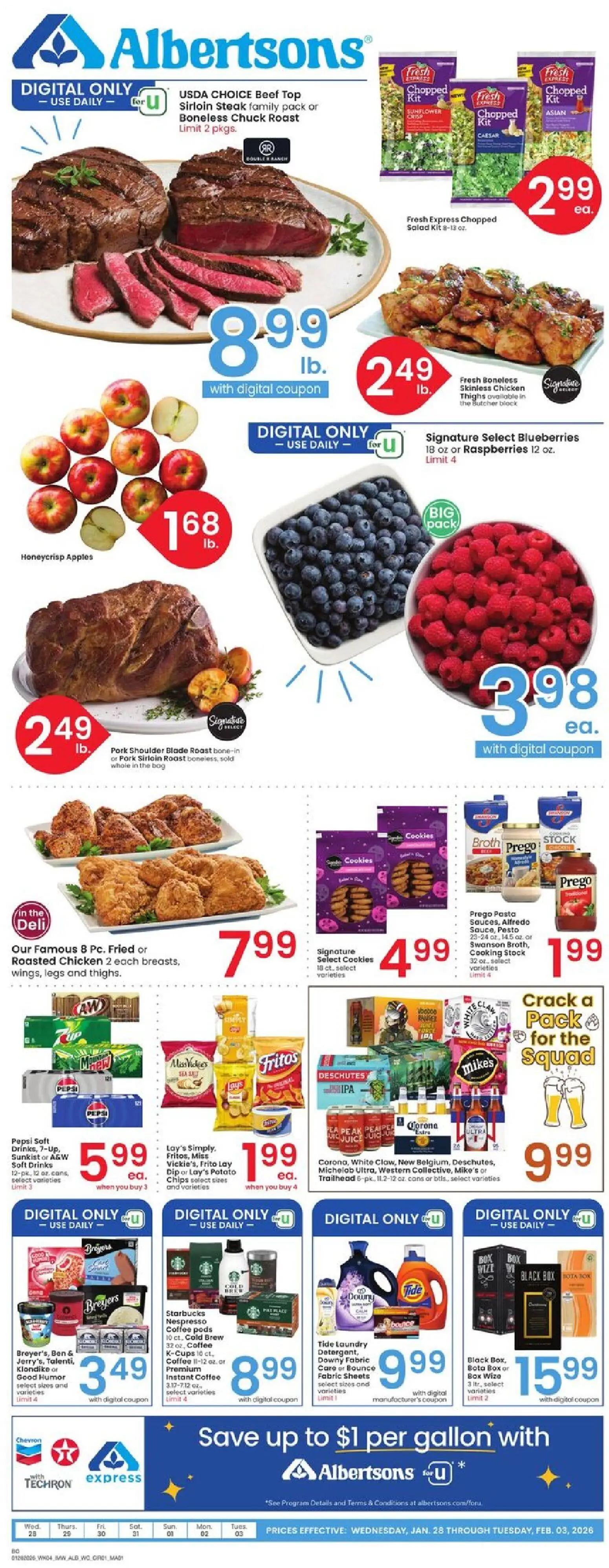 albertsons - Albertsons Weekly Ad - 01/28 - 02/03 2026