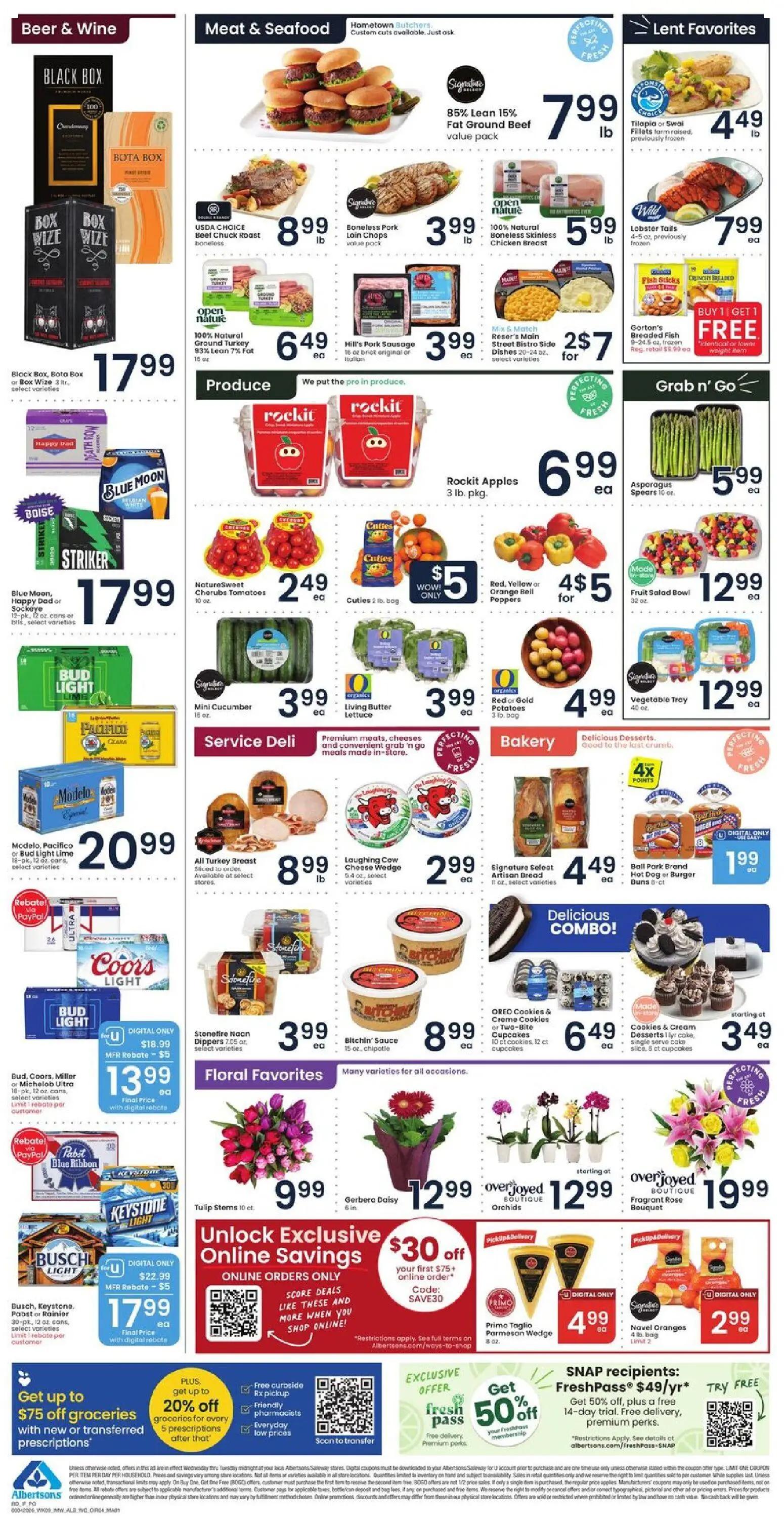 albertsons - Albertsons Weekly Ad - 03/04 - 03/10 2026 - page: 4