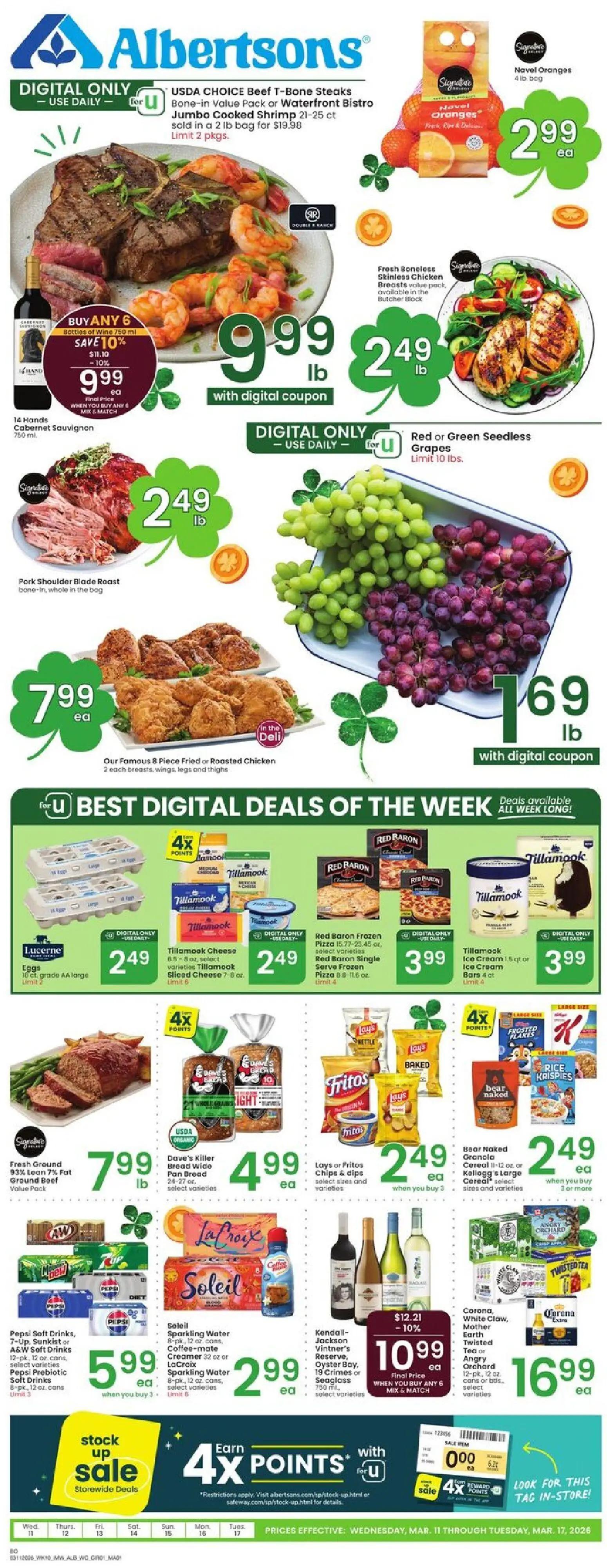 albertsons - Albertsons Weekly Ad - 03/11 - 03/17 2026
