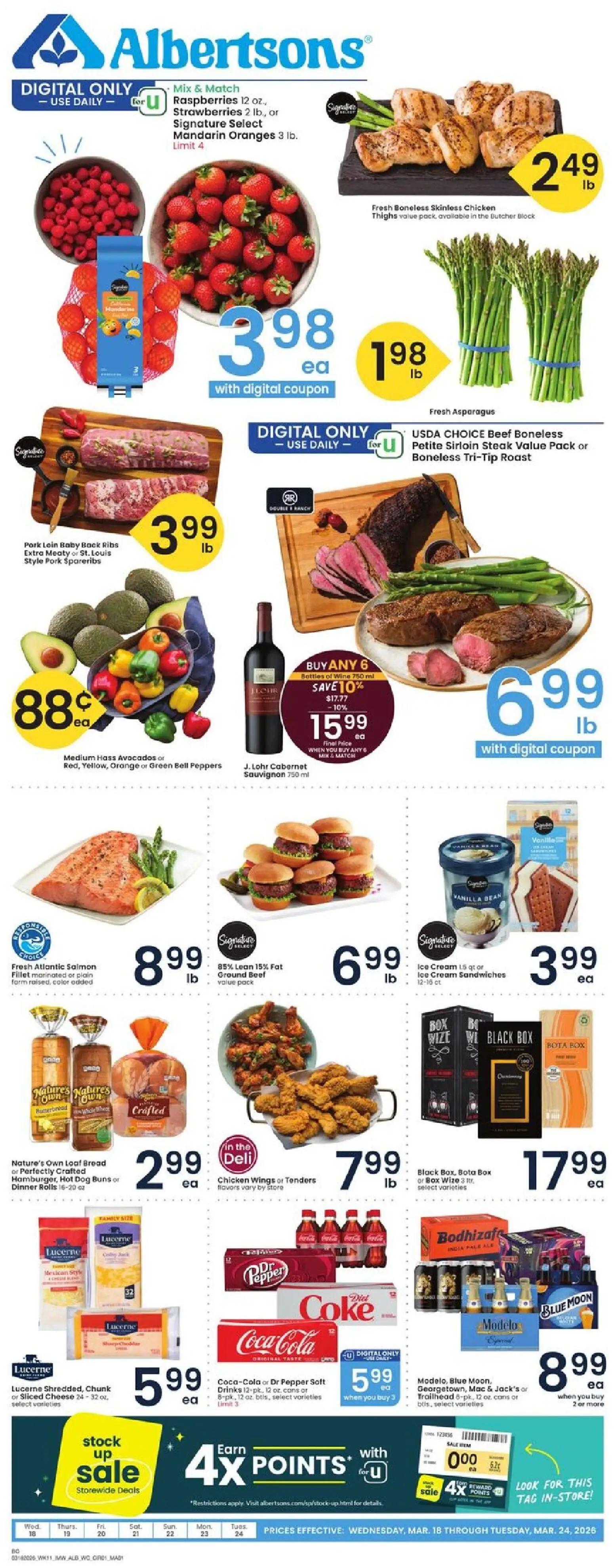 albertsons - Albertsons Weekly Ad - 03/18 - 03/24 2026