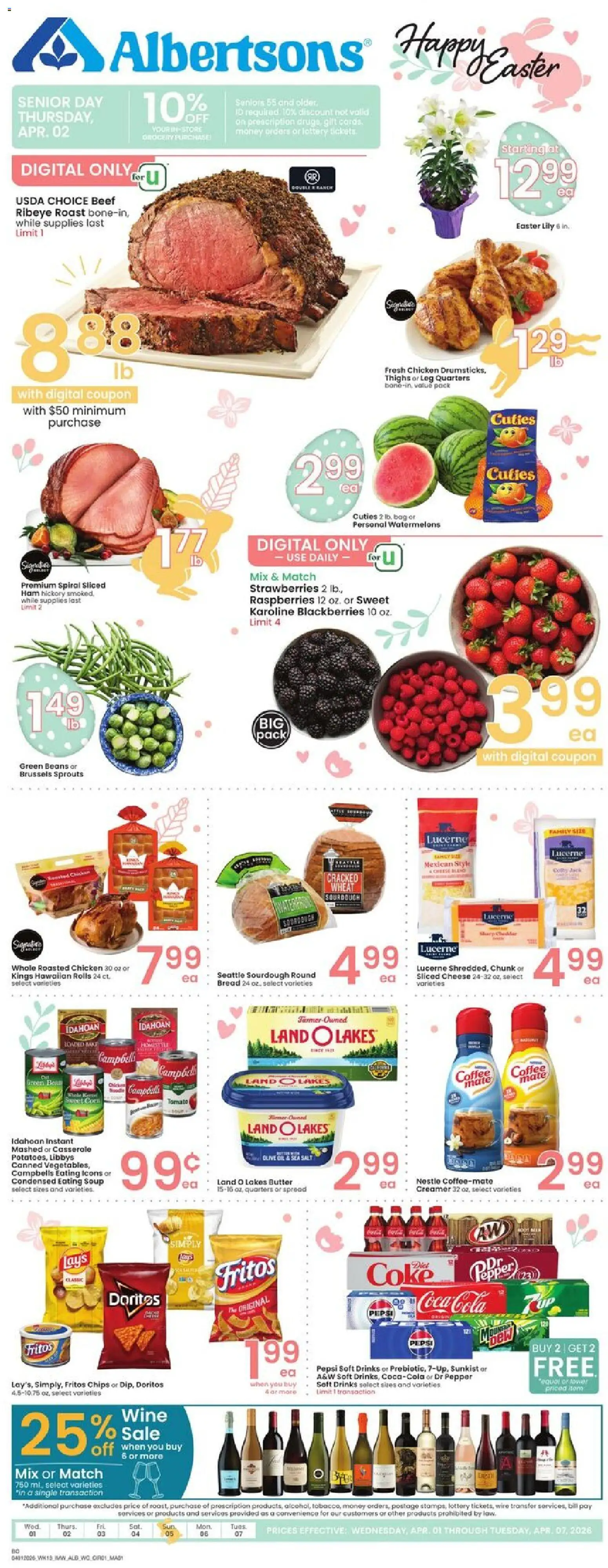 albertsons - Albertsons Weekly Ad - 04/01 - 04/07 2026