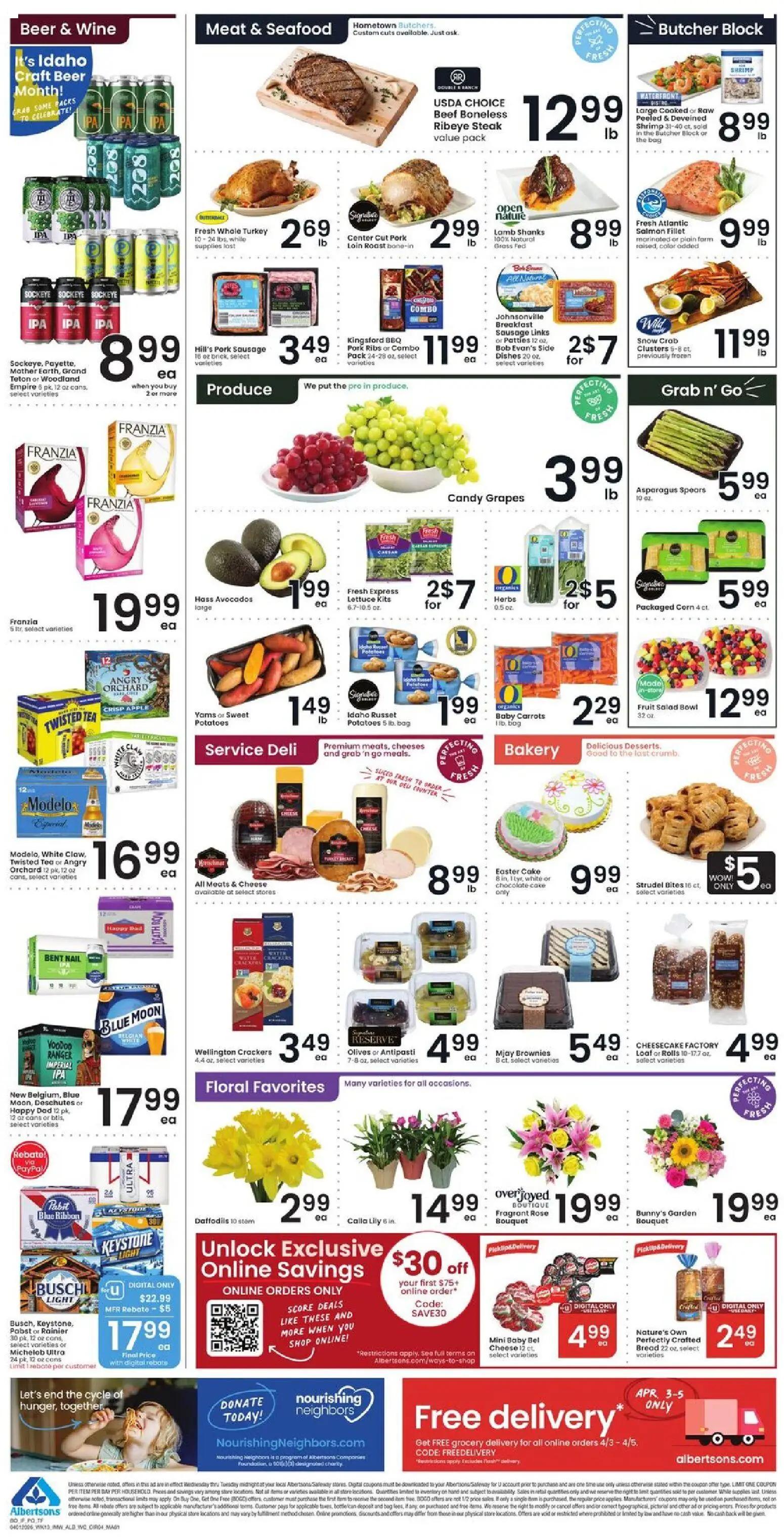 albertsons - Albertsons Weekly Ad - 04/01 - 04/07 2026 - page: 4